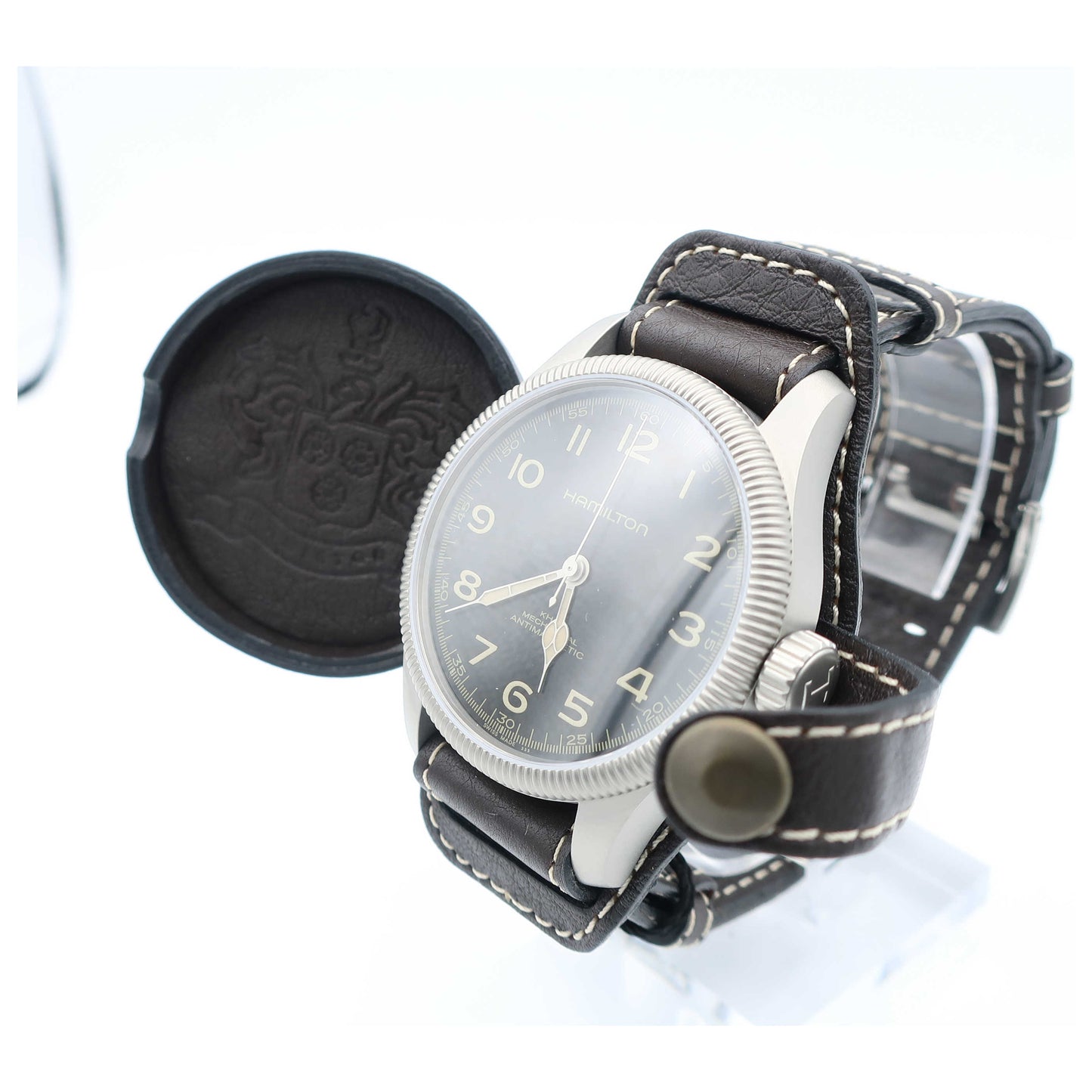 Hamilton Khaki Field Men's Manual-Wind Watch H60419533-SD - Image #4