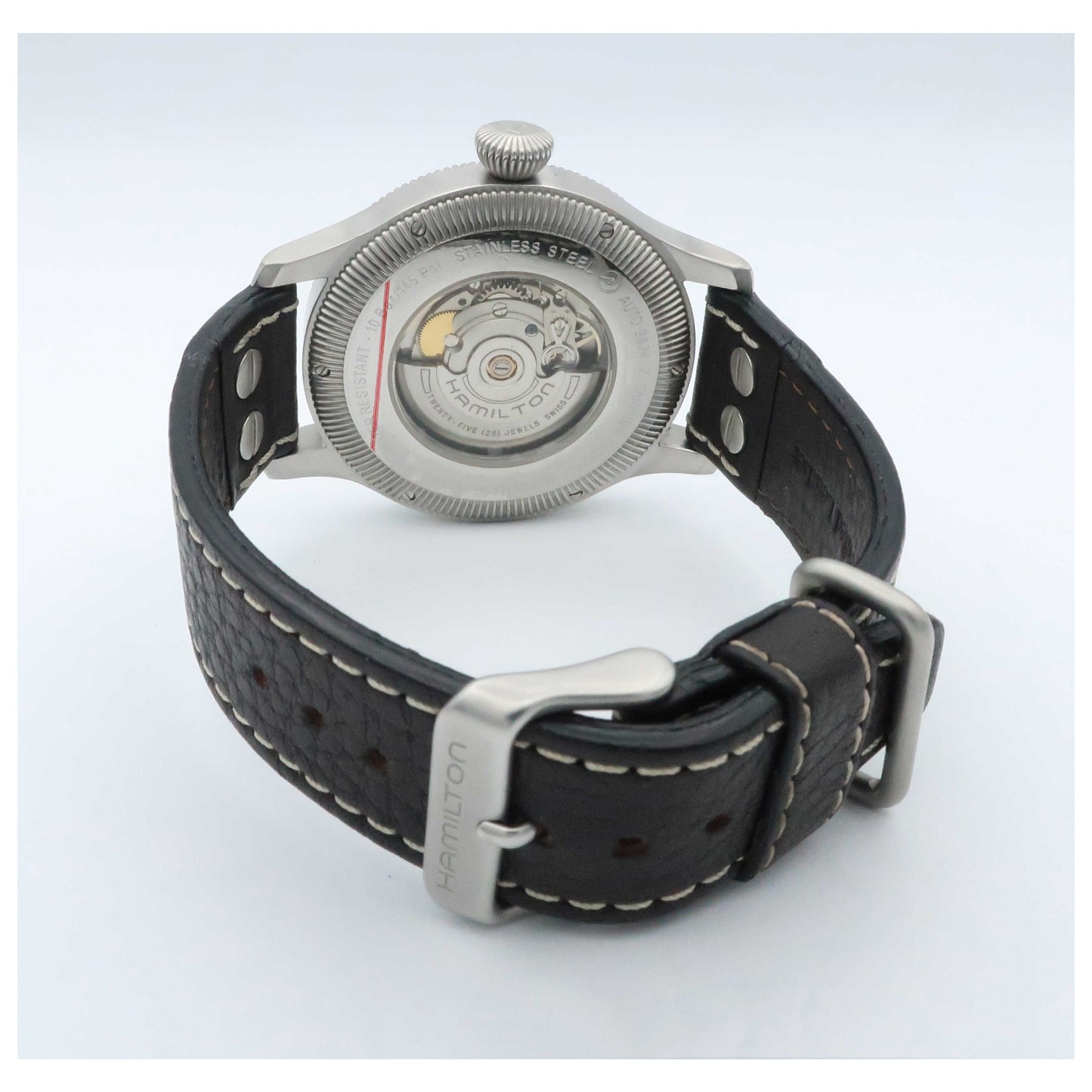 Hamilton Khaki Field Men's Automatic Watch H60455593-PO - Image #2