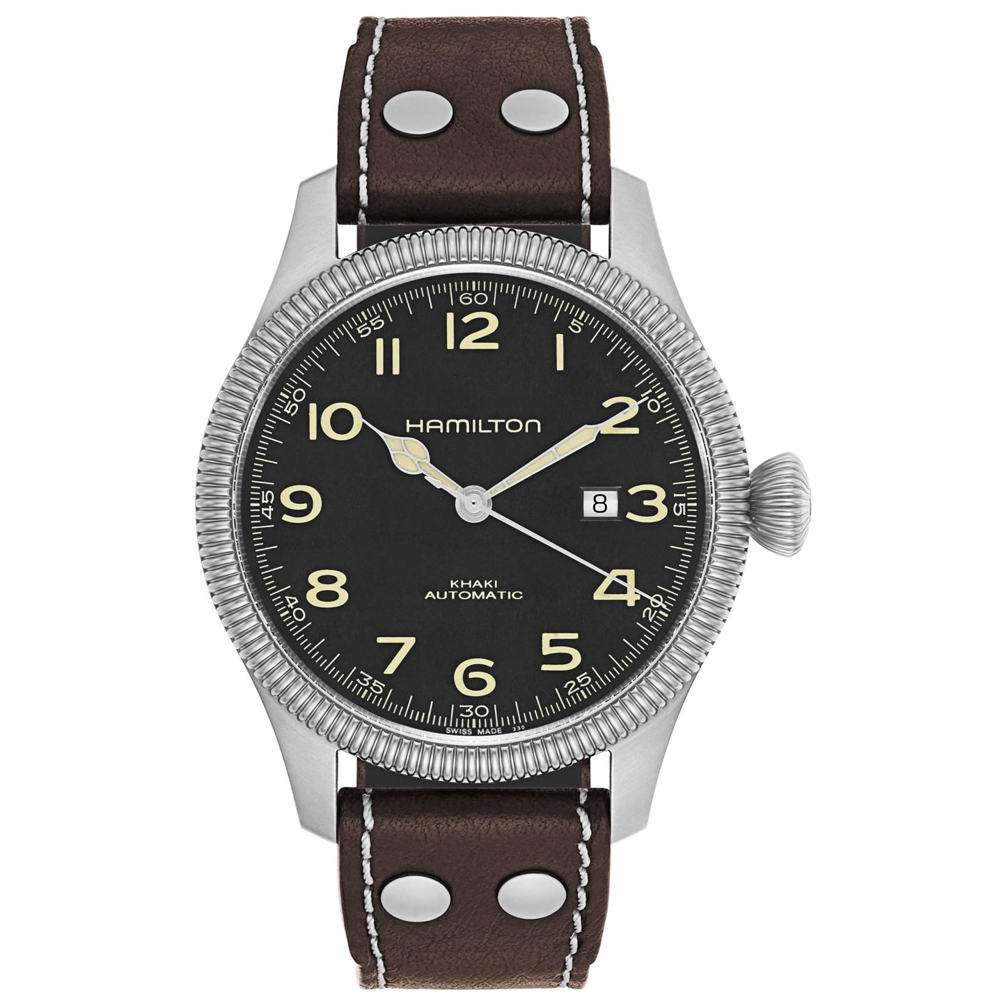 Front view of Hamilton Khaki Field Men's Automatic Watch H60515533