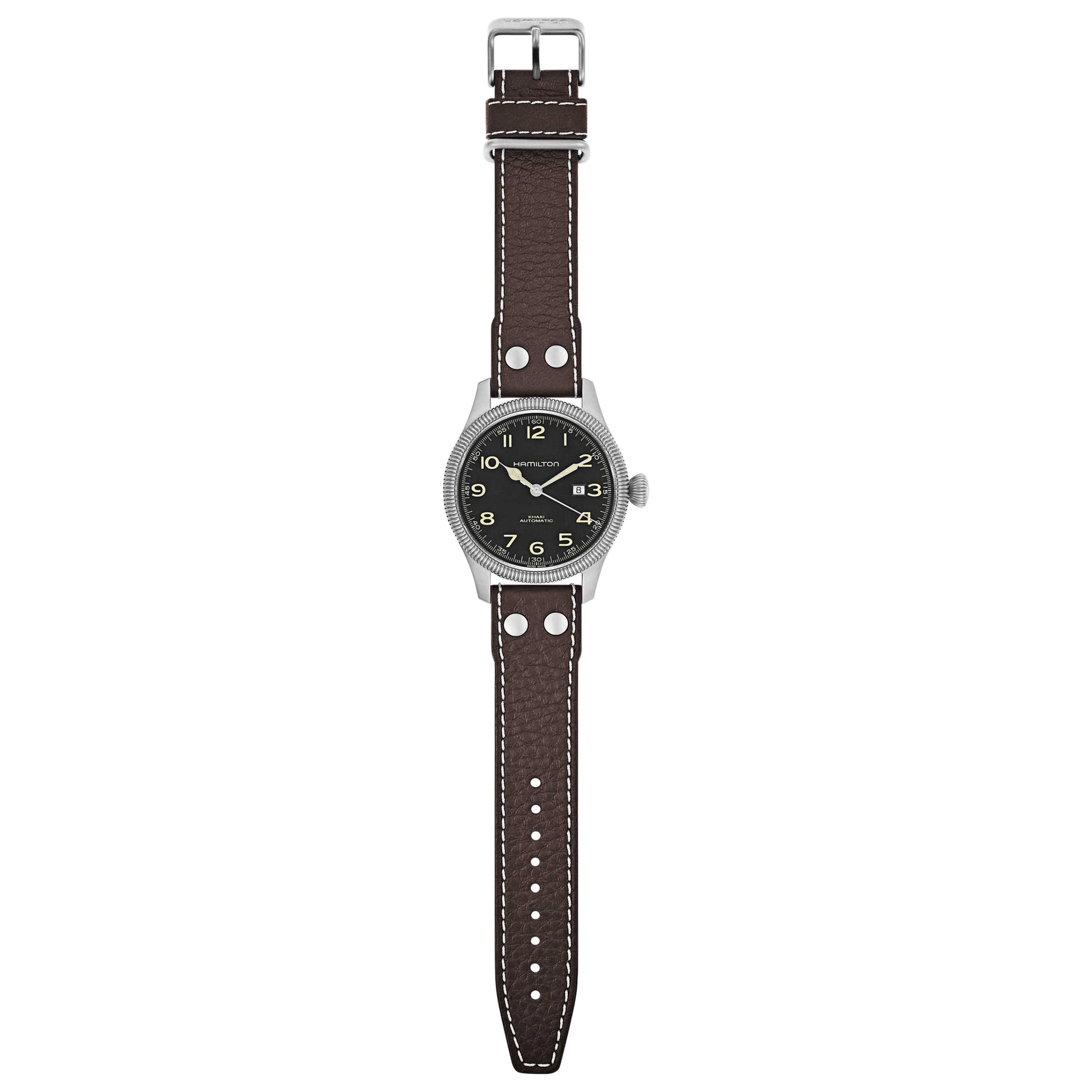 Hamilton Khaki Field Men's Automatic Watch H60515533 - Image #8