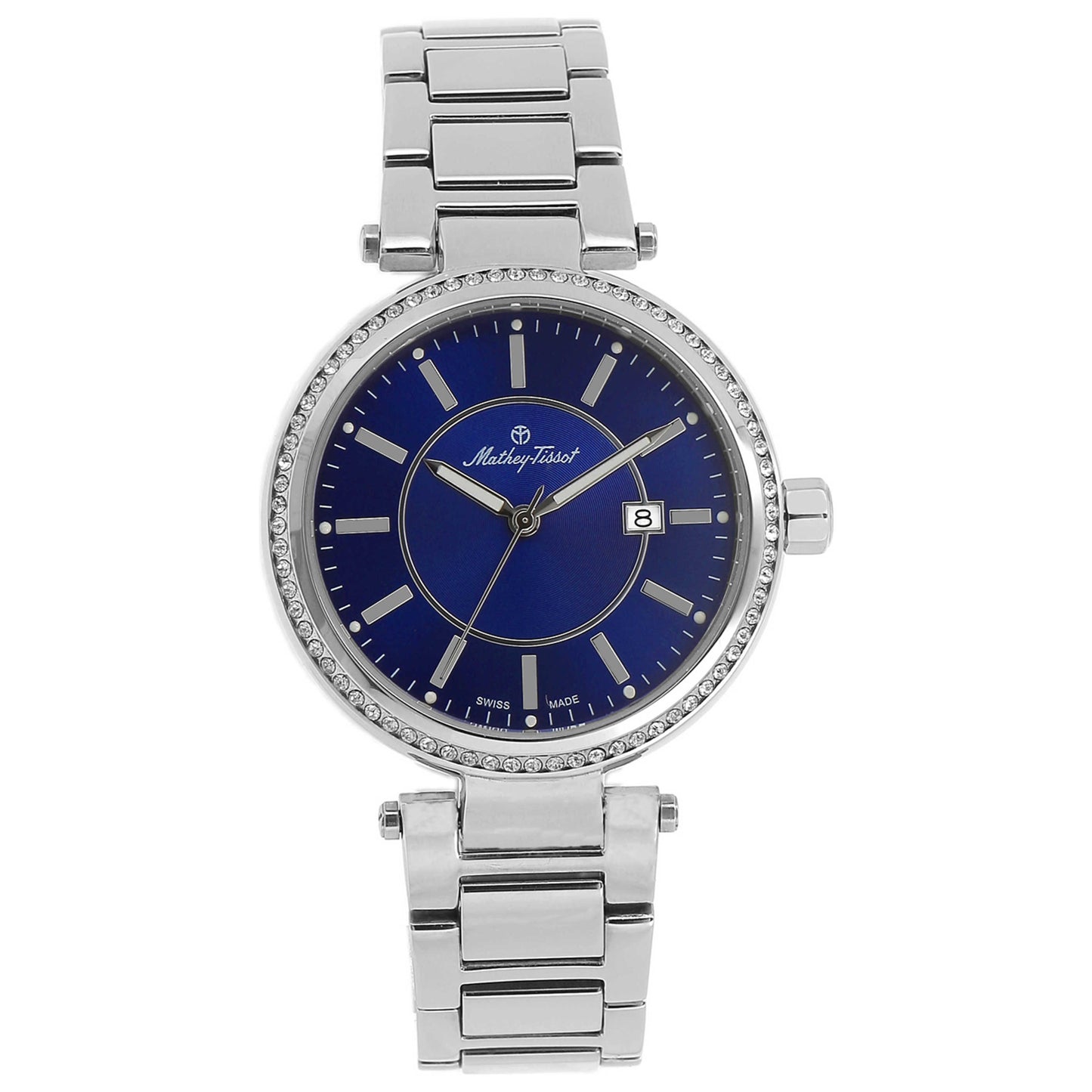 Front view of Mathey Tissot Classic Women's Quartz Watch H610ABU