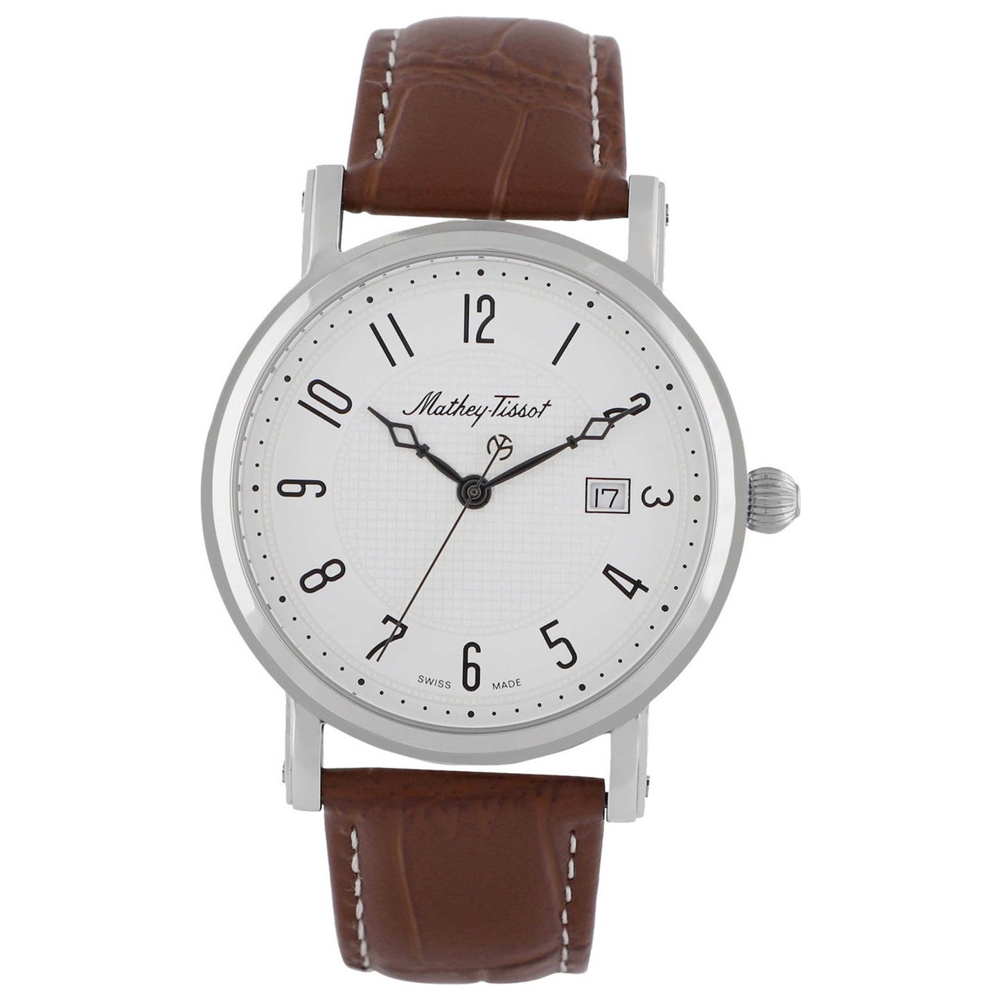 Front view of Mathey Tissot City Men's Quartz Watch H611251AG