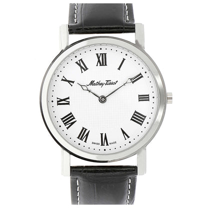 Front view of Mathey Tissot City Men's Quartz Watch H611252ABR