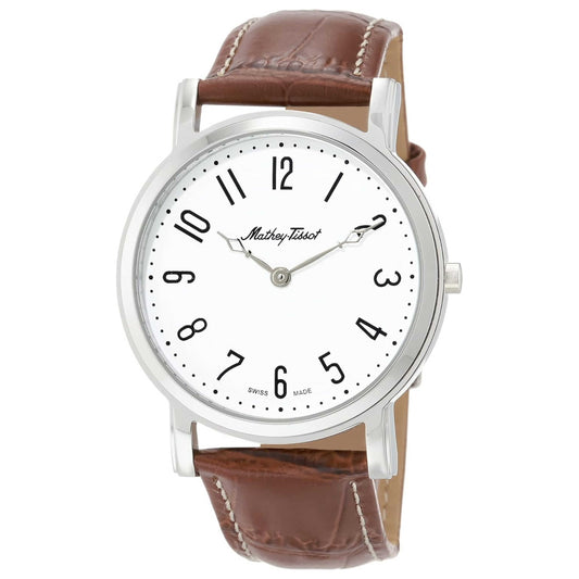 Front view of Mathey Tissot City Men's Quartz Watch H611252AG