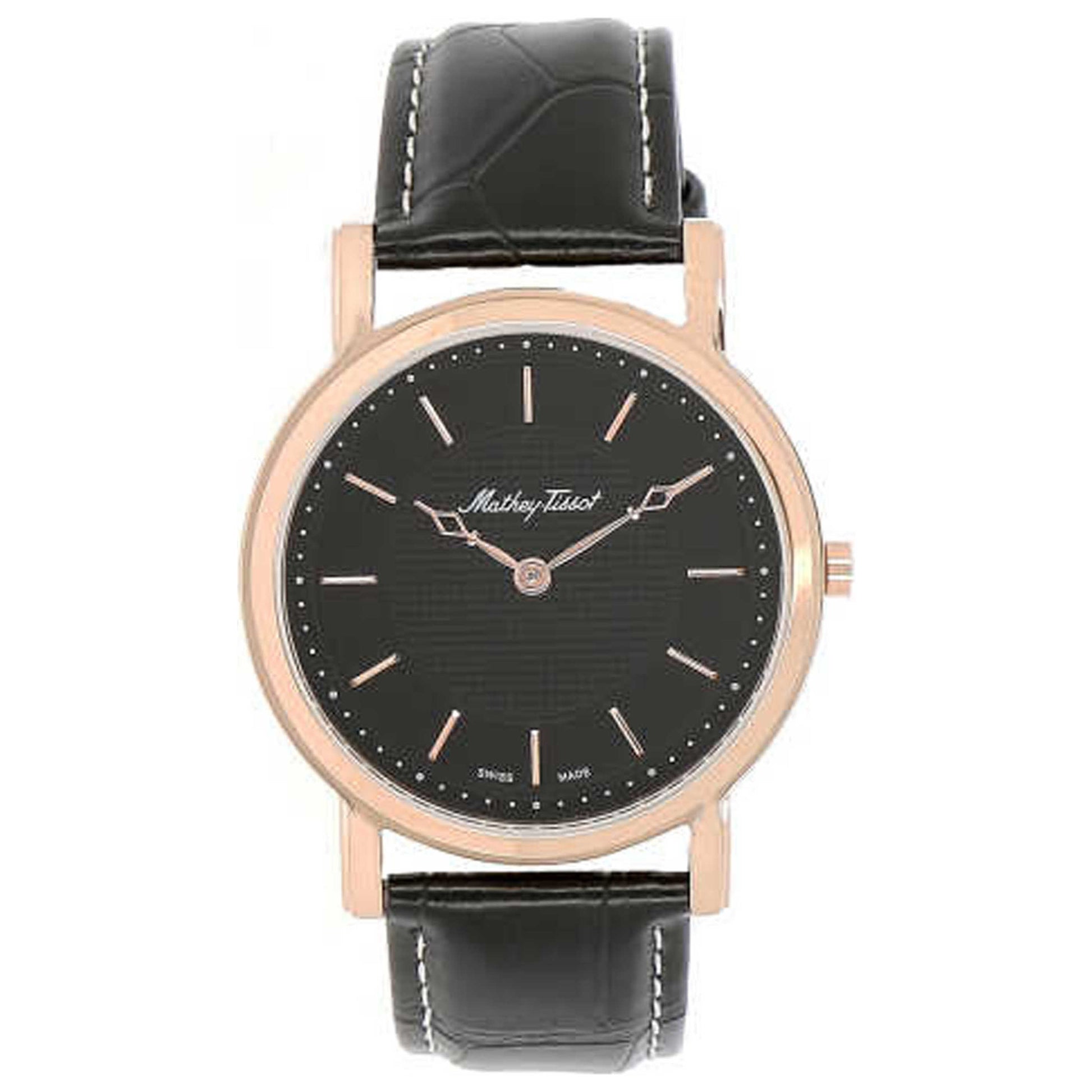 Front view of Mathey Tissot City Men's Quartz Watch H611252AI