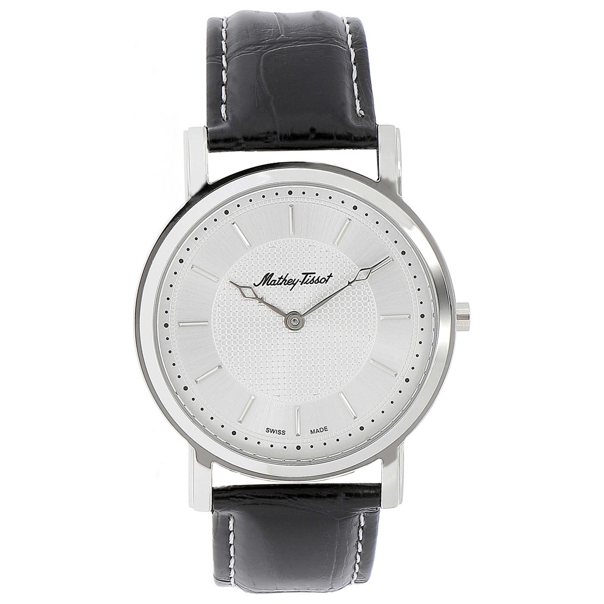 Front view of Mathey Tissot City Men's Quartz Watch H611252AS