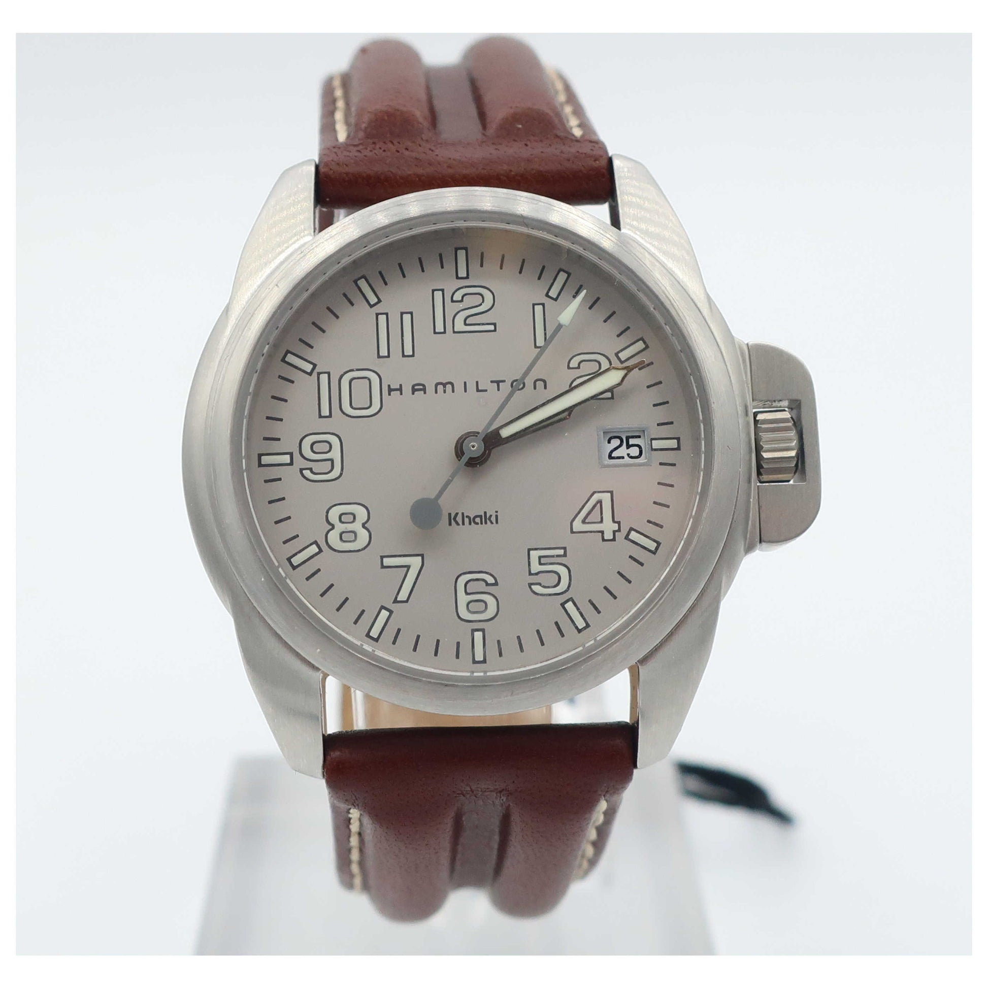 Front view of Hamilton Khaki Action Men's Swiss Quartz (Battery-Powered) Watch H61311753-SD2