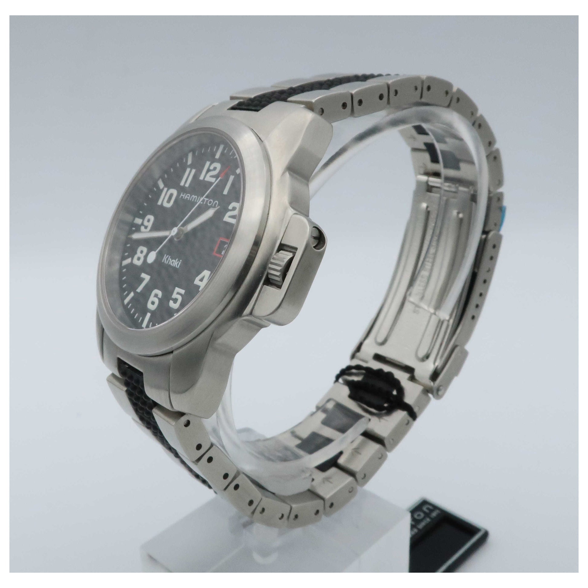 Hamilton Khaki Action Men's Swiss Quartz (Battery-Powered) Watch H61411133-SDV - Image #4