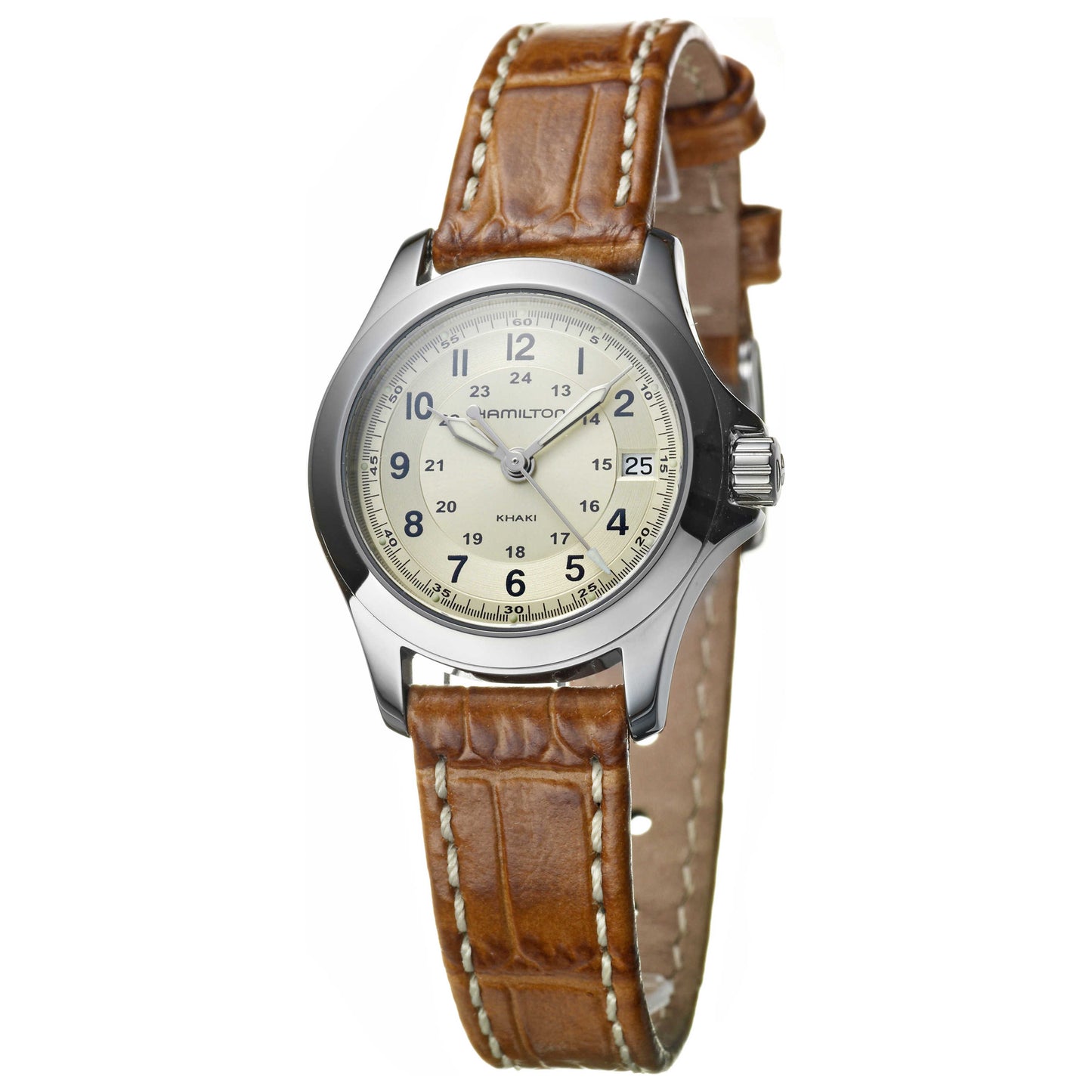 Front view of Hamilton Khaki Field Women's Swiss Quartz (Battery-Powered) Watch H64251523