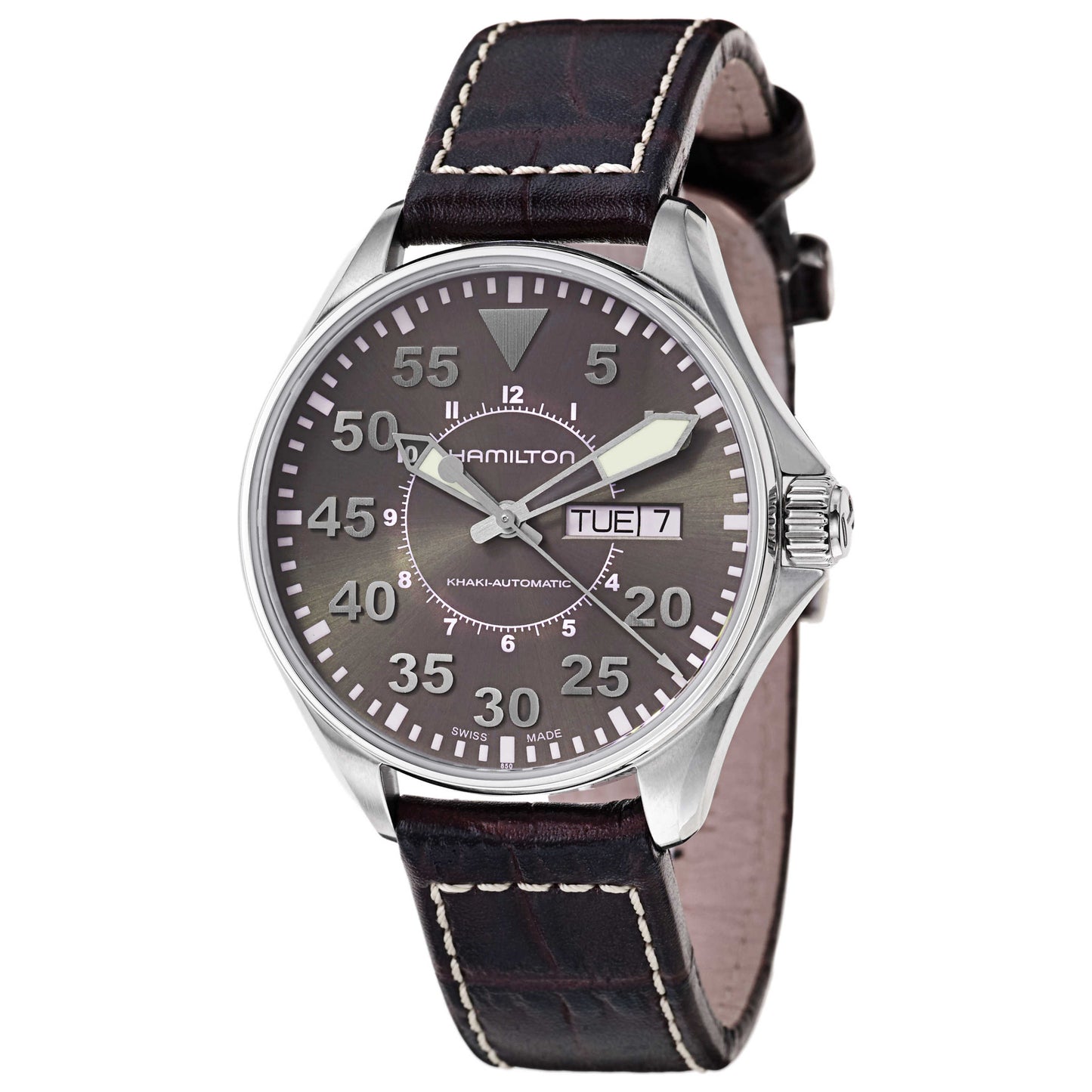 Front view of Hamilton Khaki Aviation Men's Automatic Watch H64425585