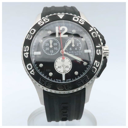 Front view of Hamilton Khaki Navy Men's Swiss Quartz (Battery-Powered) Watch H64512332-SDV