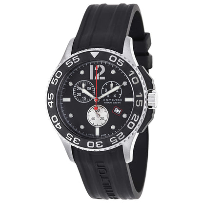 Front view of Hamilton Khaki Navy Men's Swiss Quartz (Battery-Powered) Watch H64512332