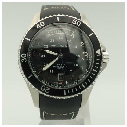 Front view of Hamilton Khaki Navy Men's Automatic Watch H64515333-PO
