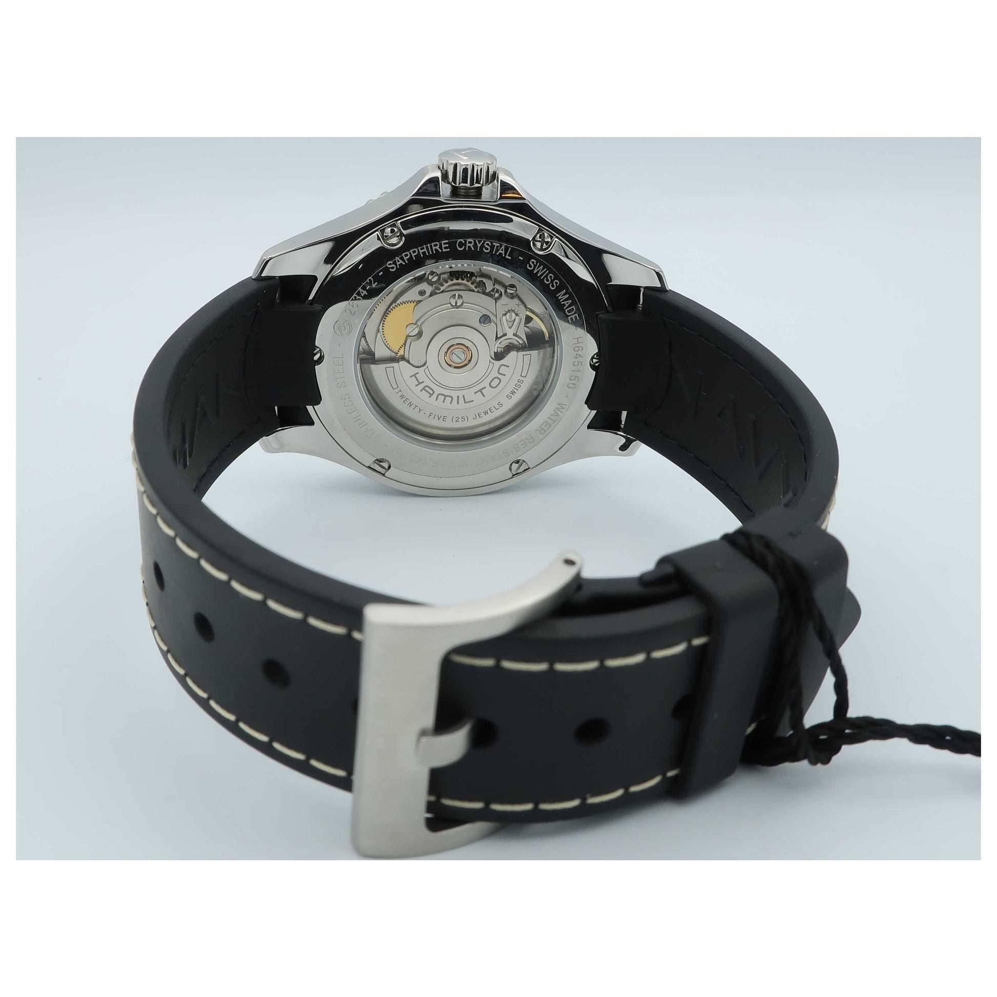 Hamilton Khaki Navy Men's Automatic Watch H64515333-SD - Image #2