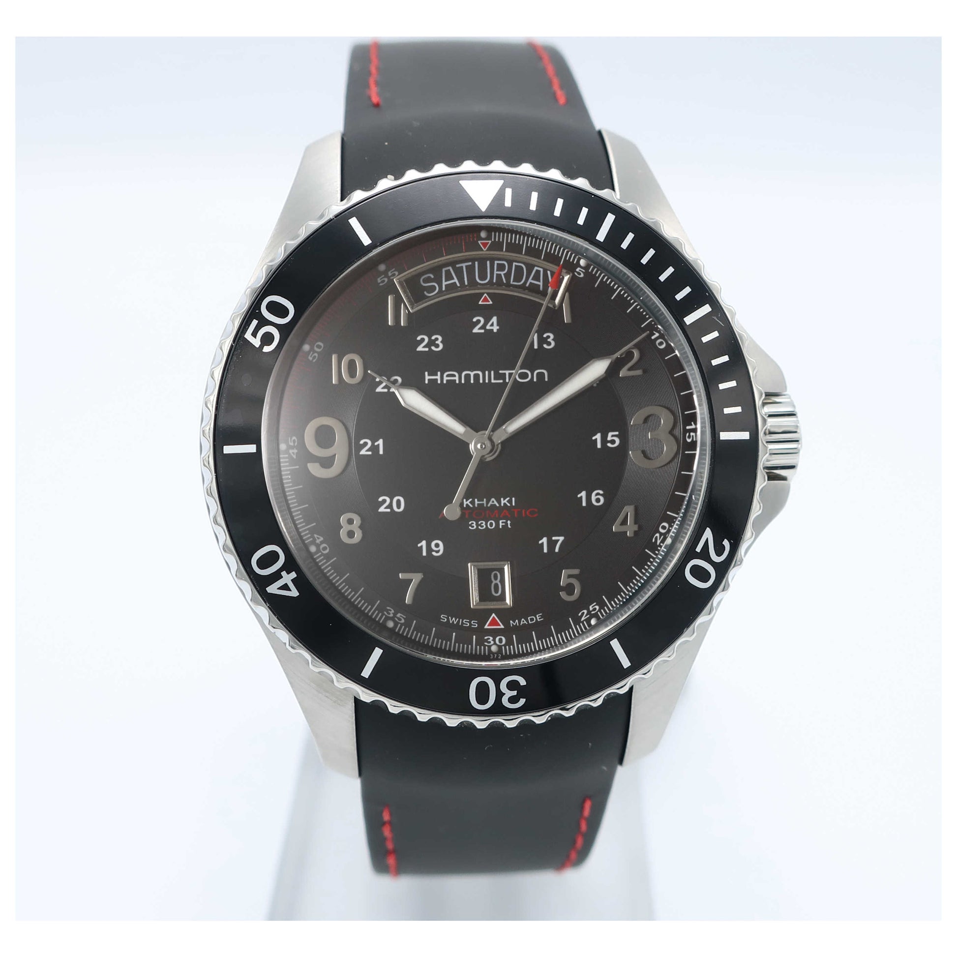 Front view of Hamilton Khaki Navy Men's Automatic Watch H64515337-SD