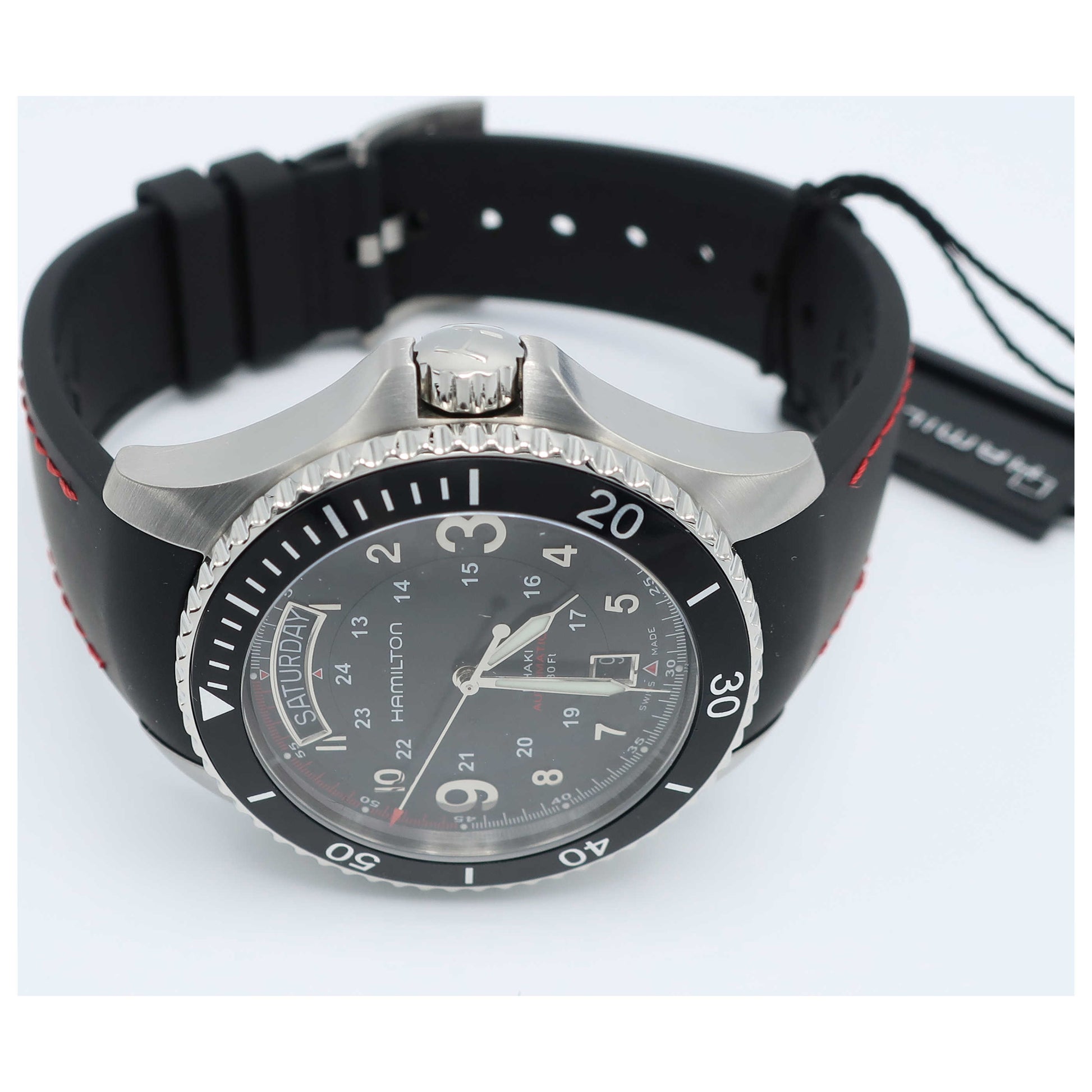 Hamilton Khaki Navy Men's Automatic Watch H64515337-SD - Image #8