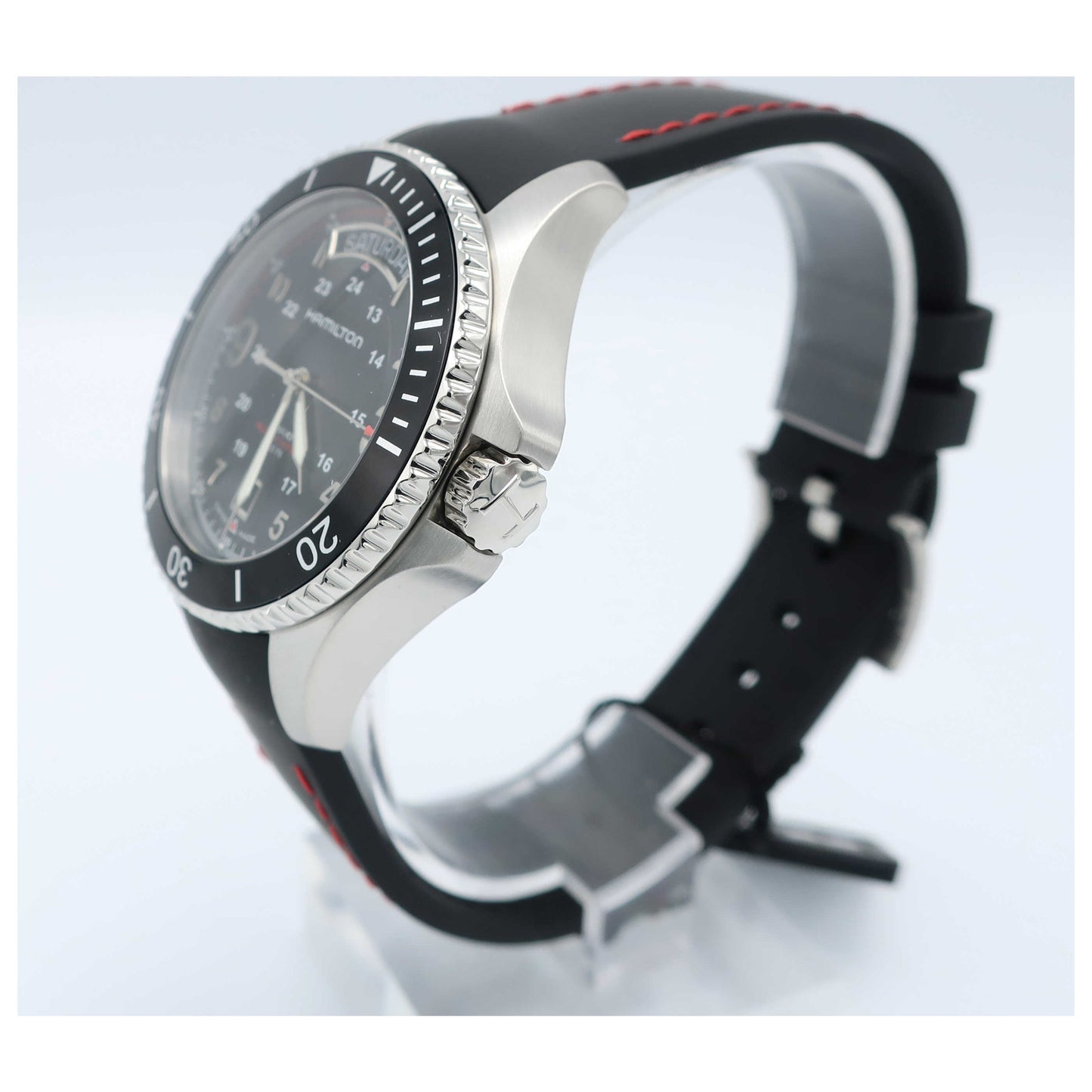 Hamilton Khaki Navy Men's Automatic Watch H64515337-SD - Image #4