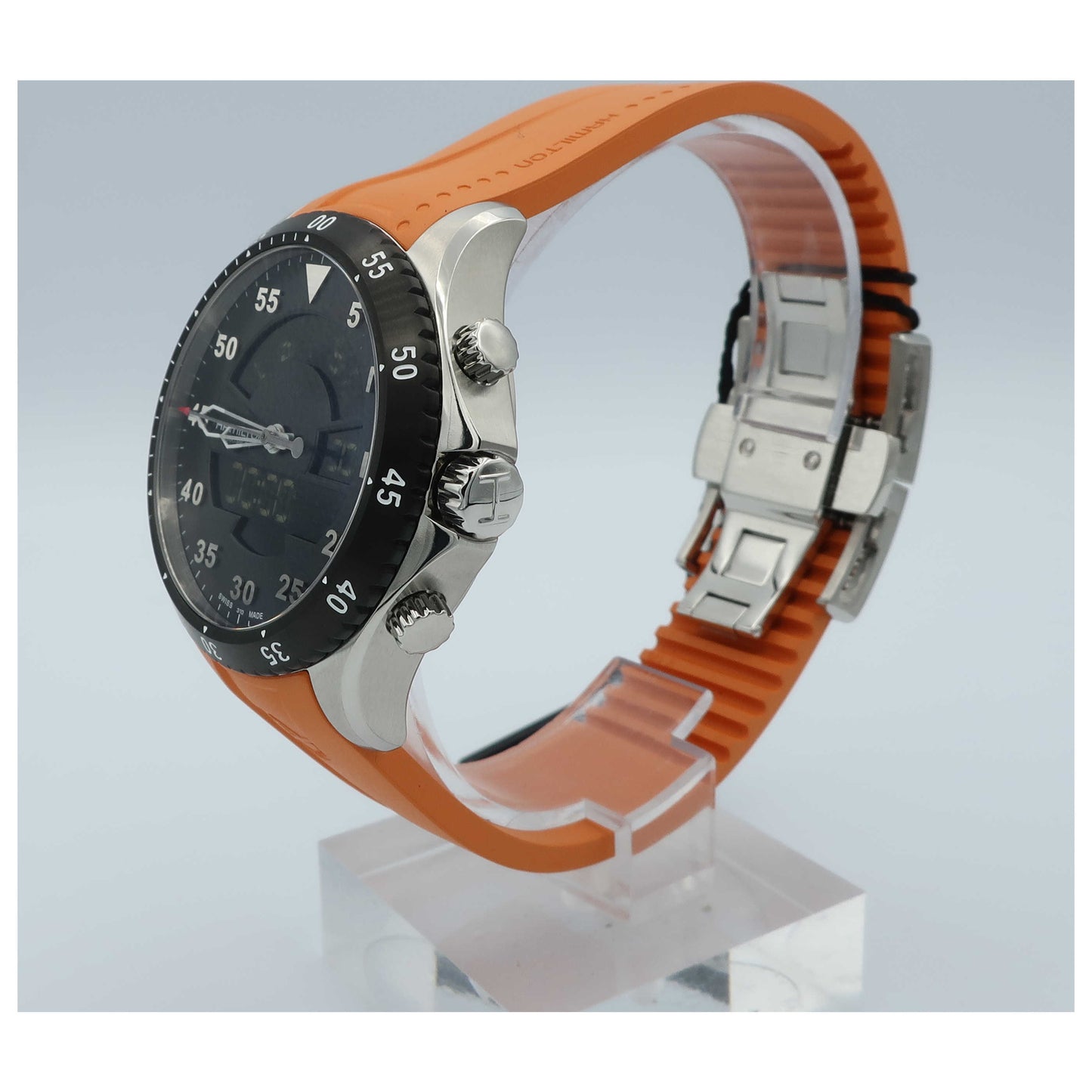Hamilton Khaki Aviation Men's Swiss Quartz (Battery-Powered) Watch H64554431-SD - Image #4