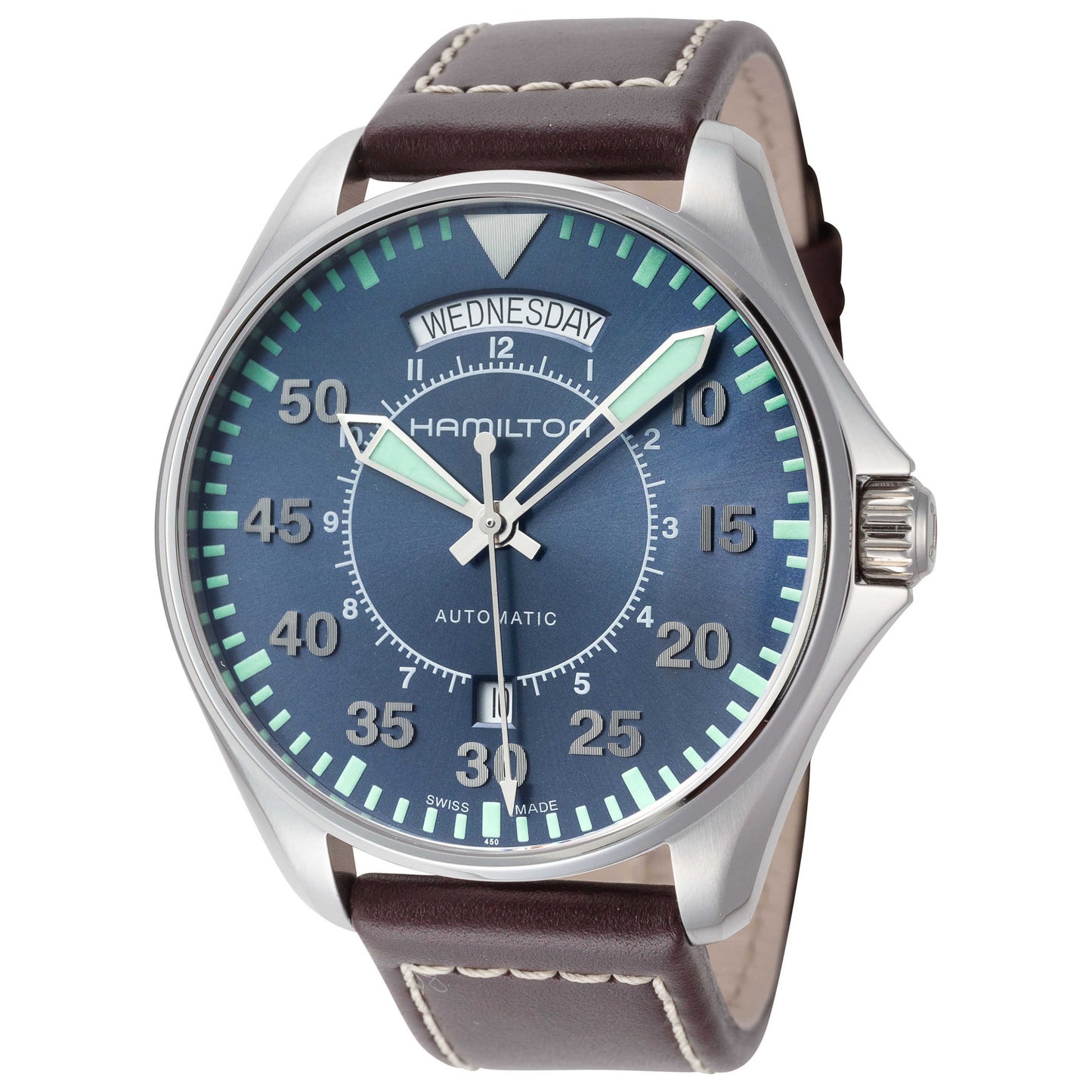 Front view of Hamilton Khaki Navy Men's Automatic Watch H64615545