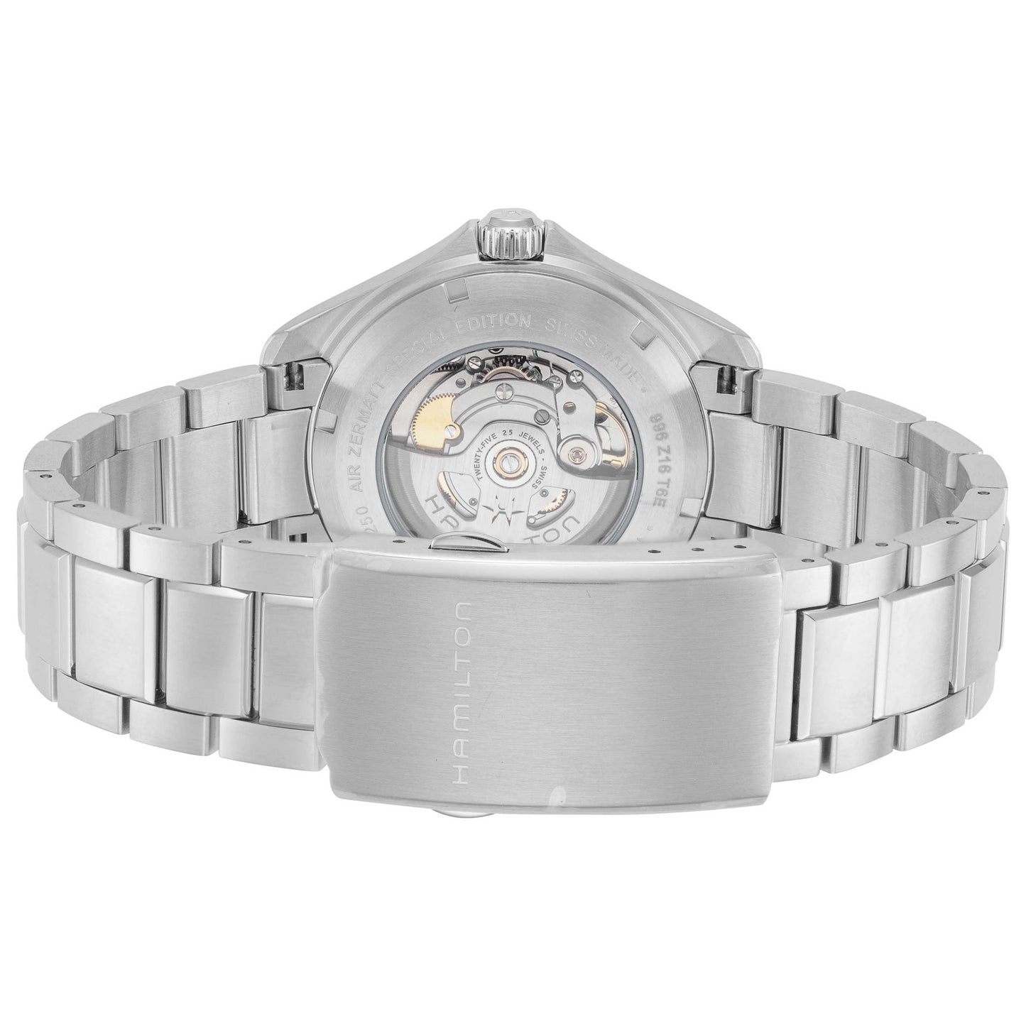 Back view of Hamilton Khaki Aviation Men's Automatic Watch H64625131