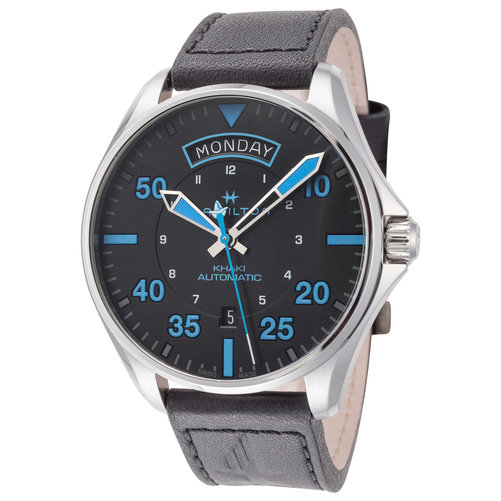 Front view of Hamilton Khaki Aviation Men's Automatic Watch H64625731