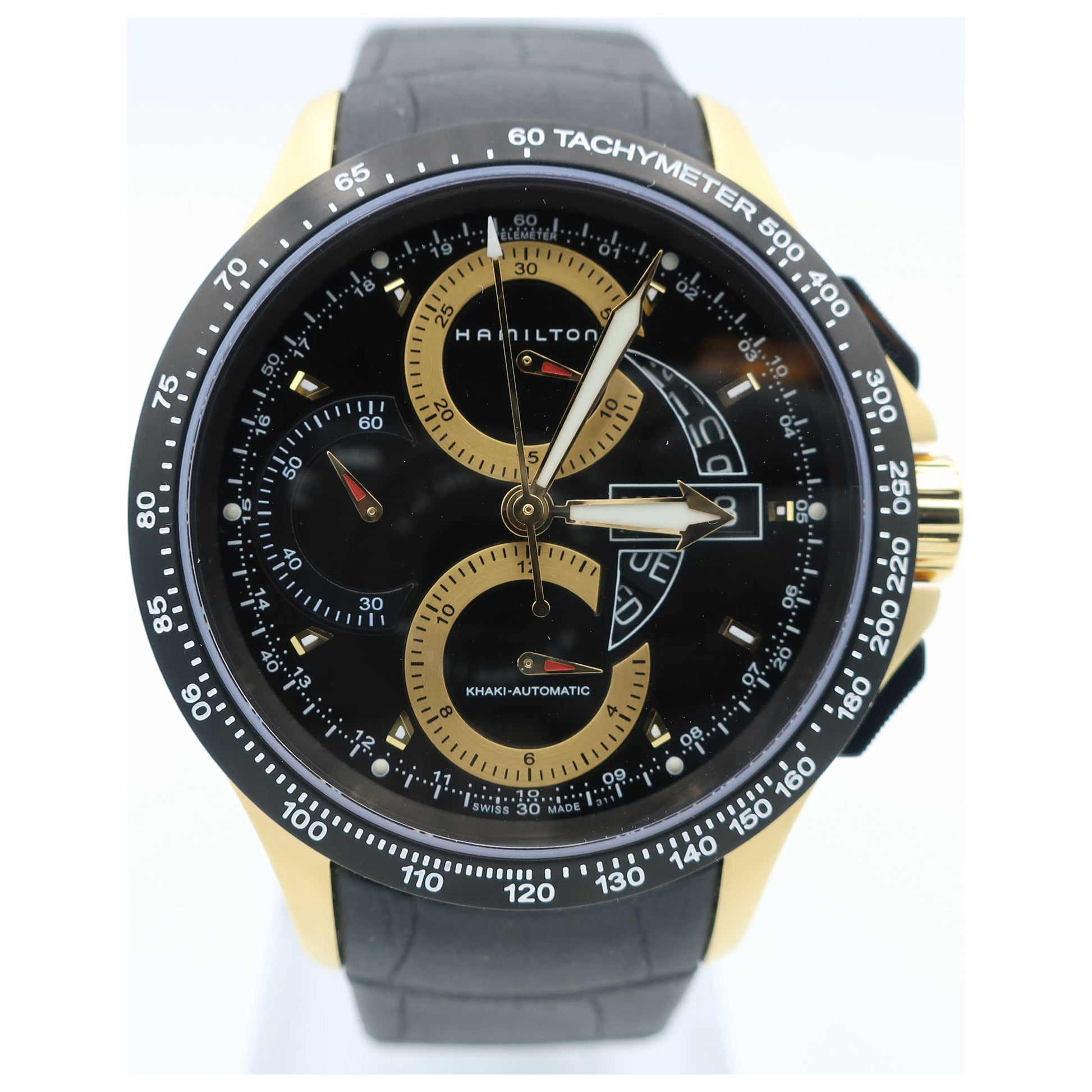 Front view of Hamilton Khaki Field Men's Automatic Watch H64646331-SDV