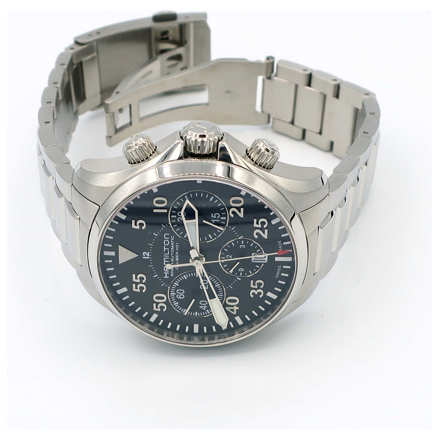 Hamilton Khaki Aviation Men's Automatic Watch H64666135-SD - Image #8