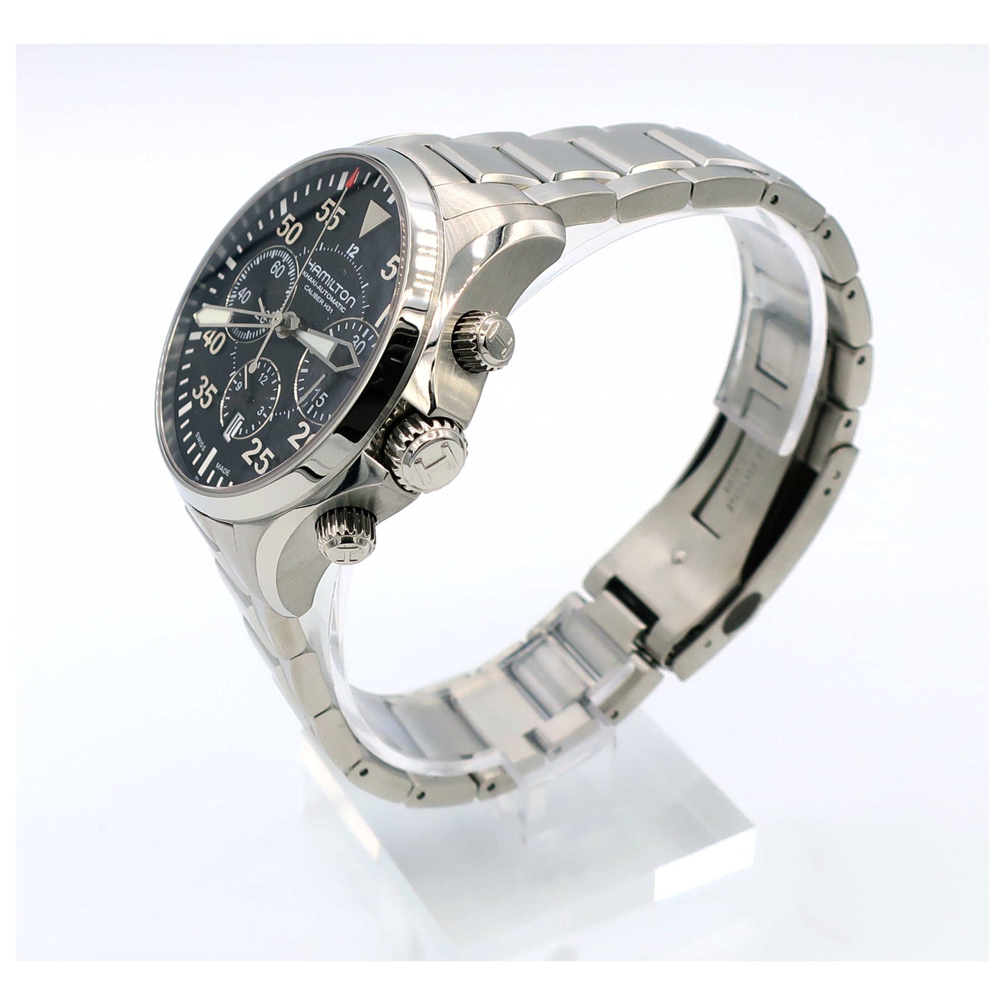 Hamilton Khaki Aviation Men's Automatic Watch H64666135-SD - Image #4