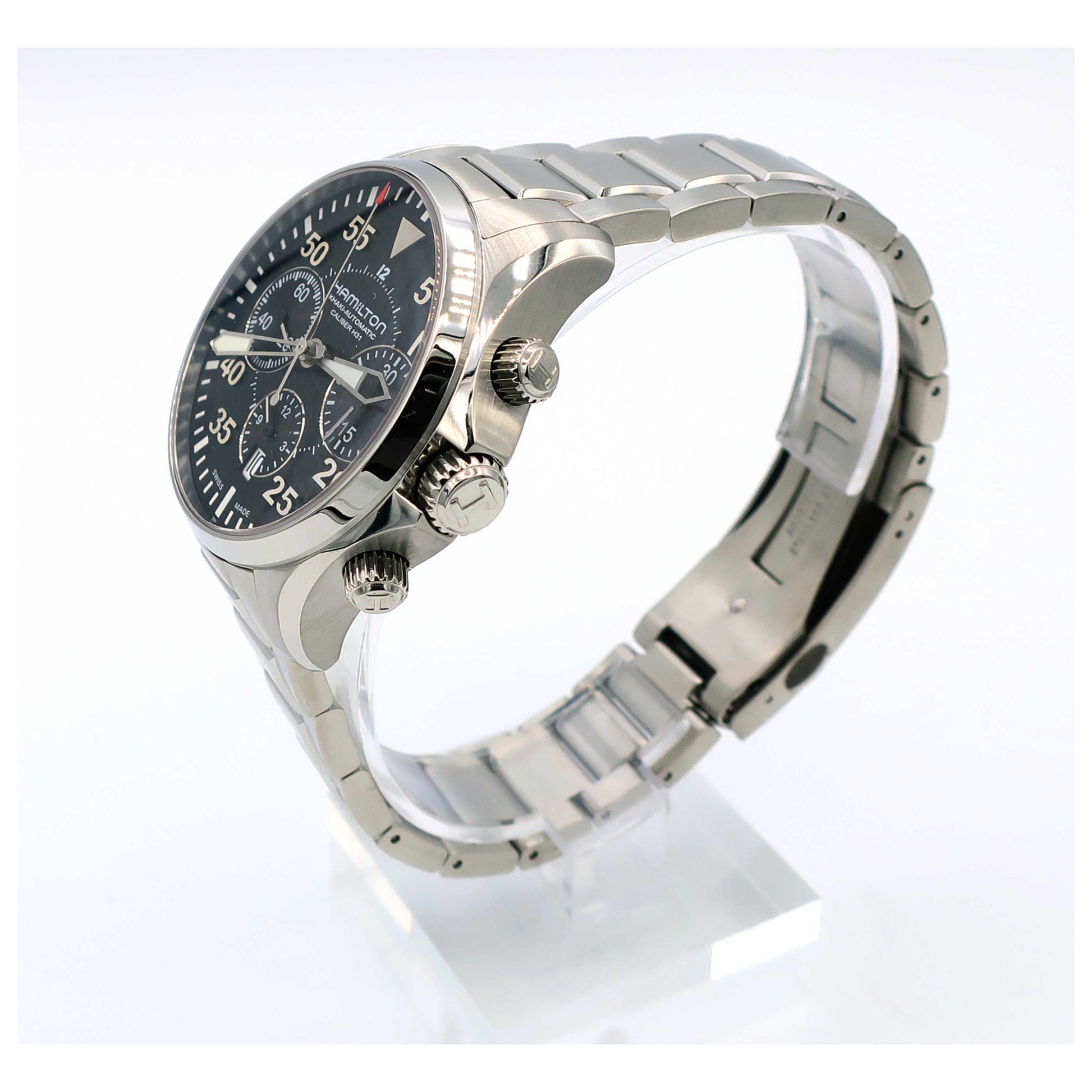 Hamilton Khaki Aviation Men's Automatic Watch H64666135-SD - Image #4