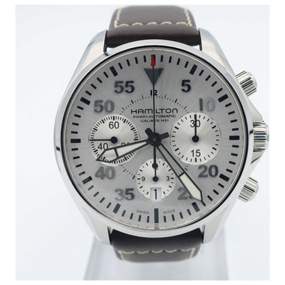 Front view of Hamilton Khaki Aviation Men's Automatic Watch H64666555-SD