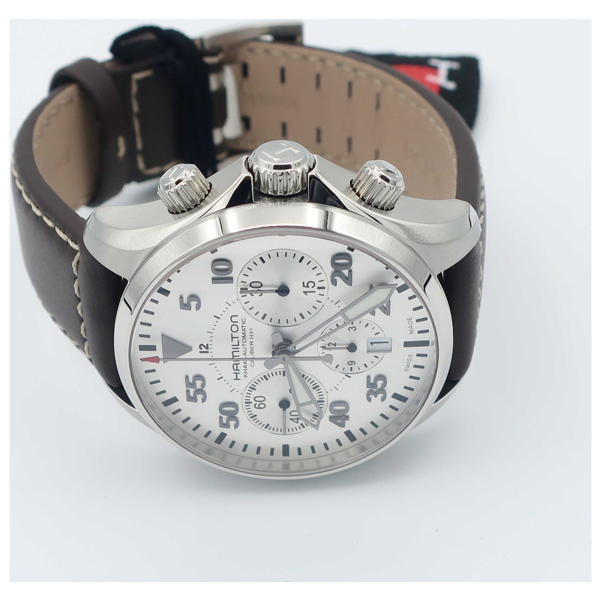 Hamilton Khaki Aviation Men's Automatic Watch H64666555-SD - Image #8