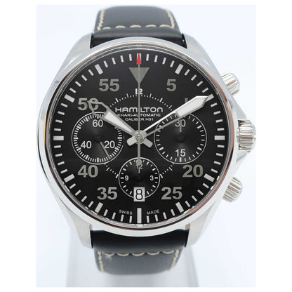 Front view of Hamilton Khaki Aviation Men's Automatic Watch H64666735-SD