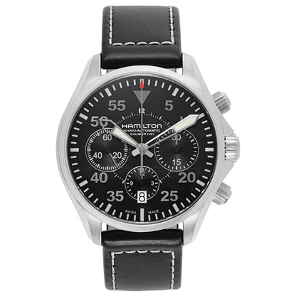 Front view of Hamilton Khaki Aviation Men's Automatic Watch H64666735