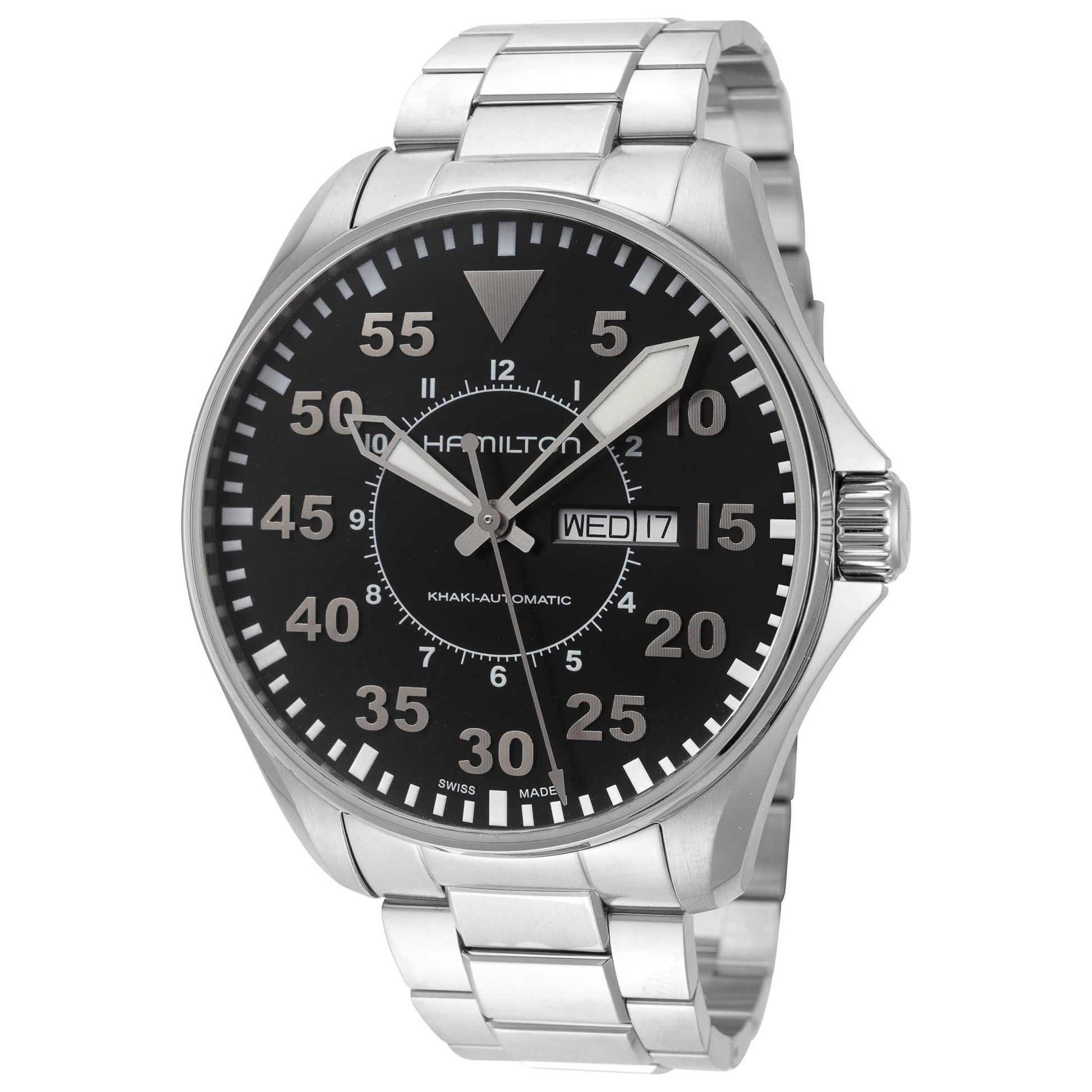 Front view of Hamilton Khaki Aviation Men's Automatic Watch H64715135