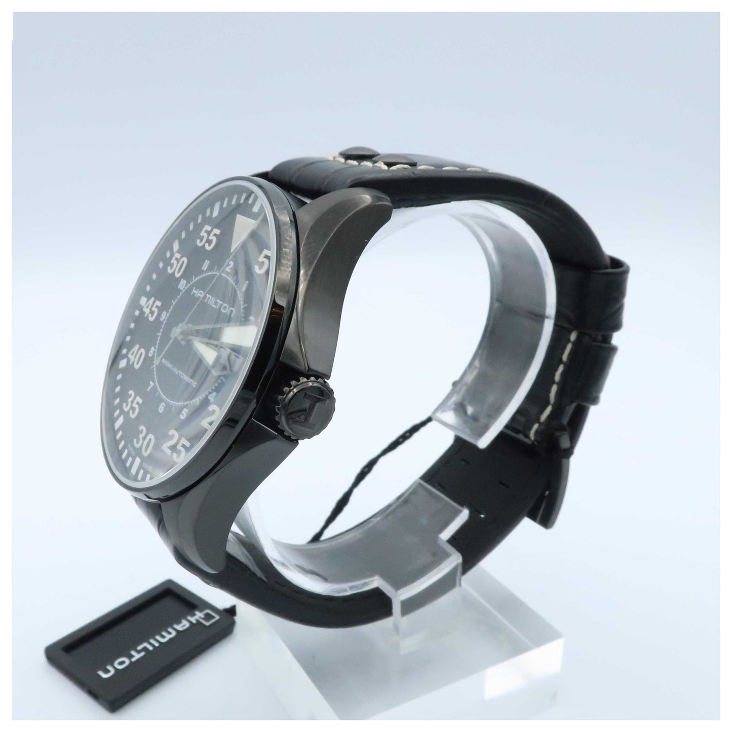 Hamilton Khaki Aviation Men's Automatic Watch H64785835-SD - Image #4