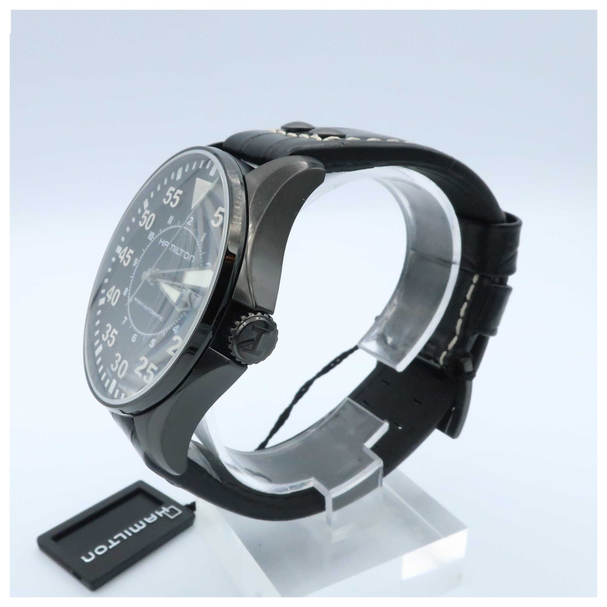 Hamilton Khaki Aviation Men's Automatic Watch H64785835-SD - Image #4