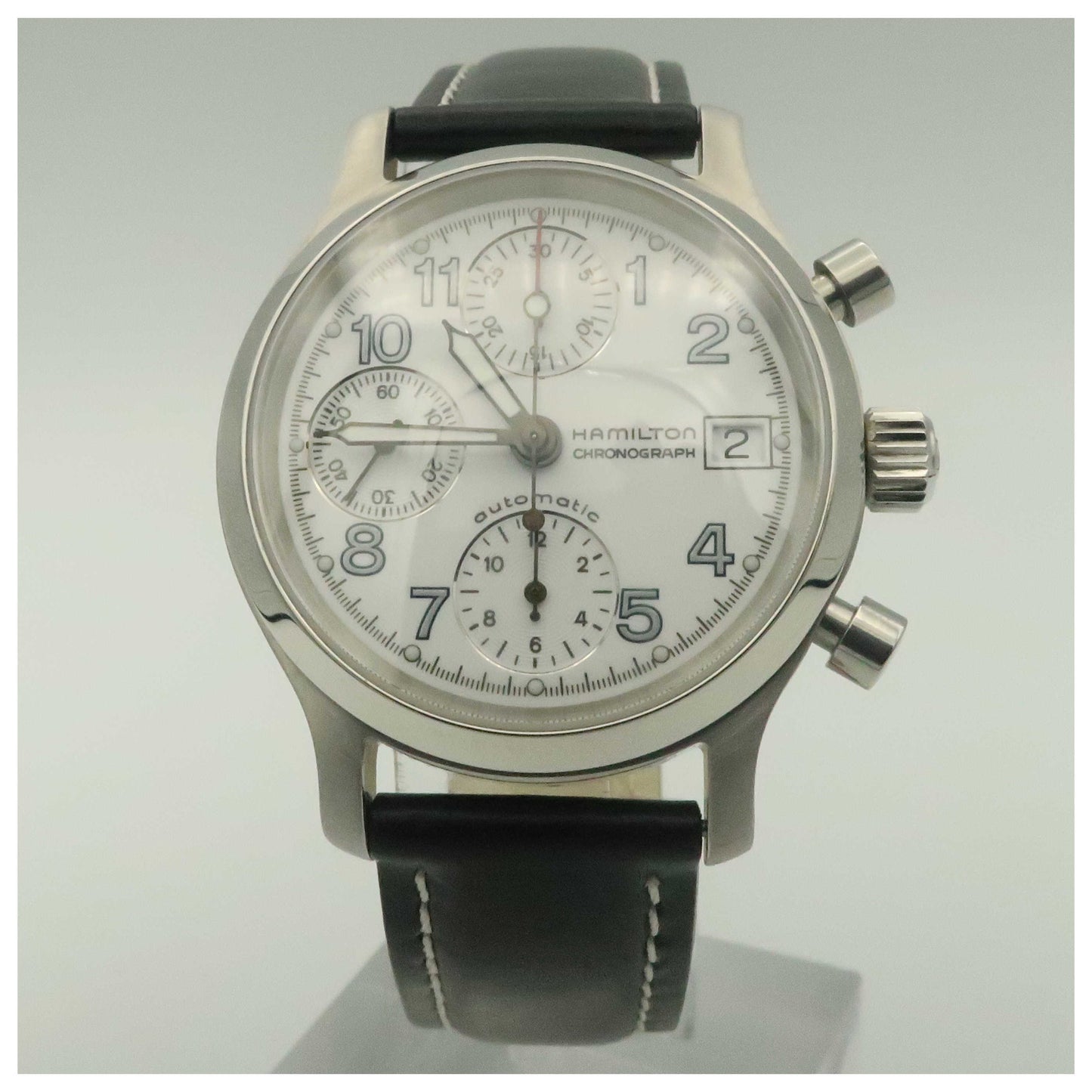 Front view of Hamilton Khaki Action Men's Automatic Watch H66316713-SD