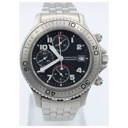 Front view of Hamilton Khaki Field Men's Automatic Watch H66596133-PO2