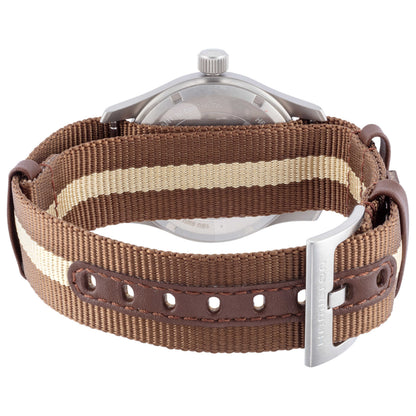 Back view of Hamilton Khaki Field Men's Quartz Watch H68201093