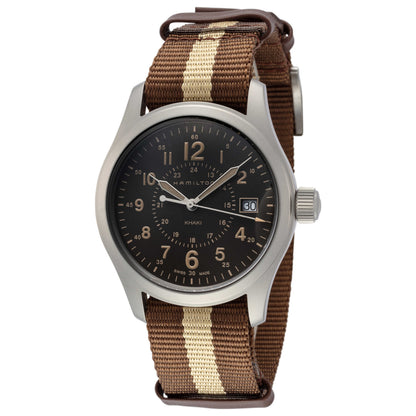 Front view of Hamilton Khaki Field Men's Quartz Watch H68201093
