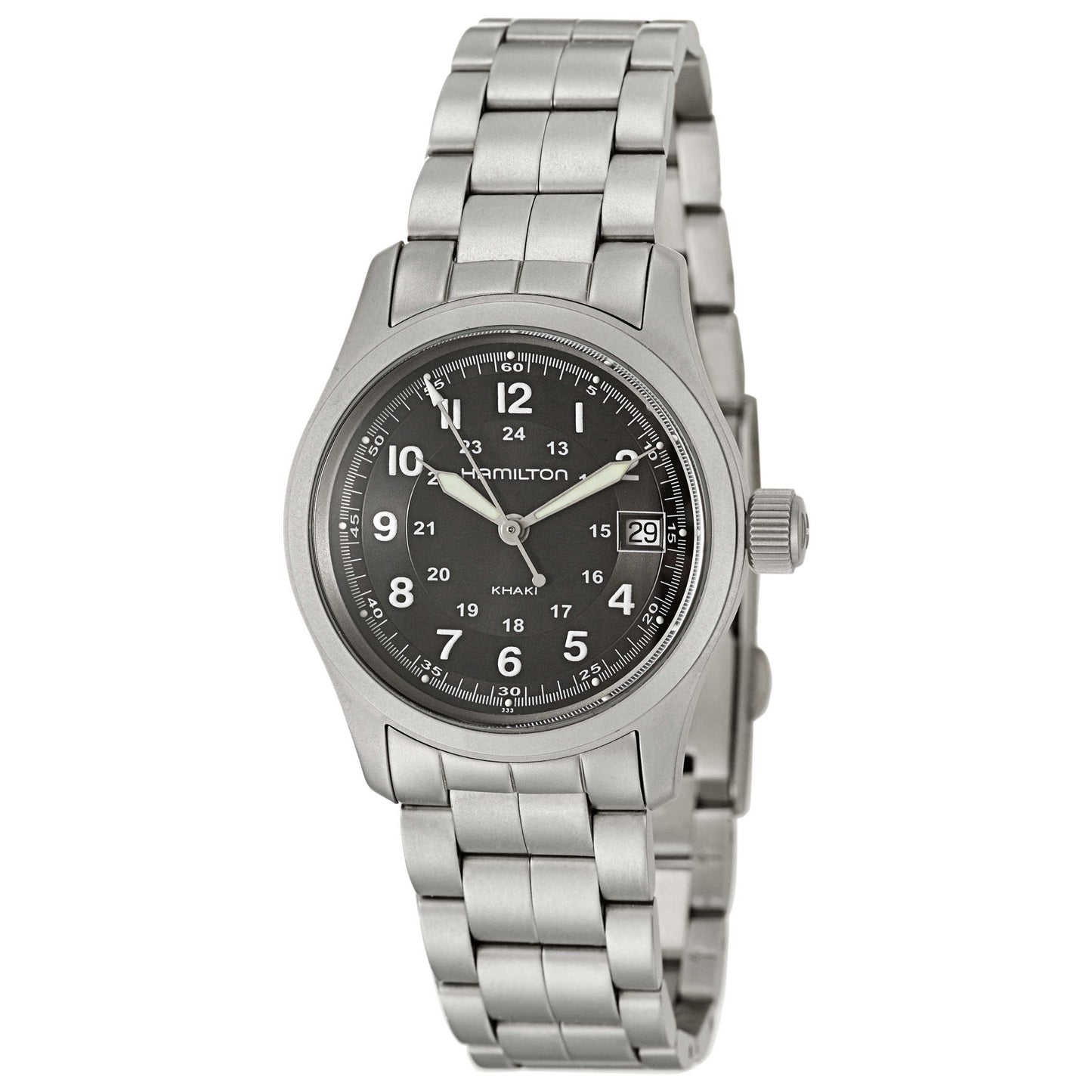 Front view of Hamilton Khaki Field Women's Swiss Quartz (Battery-Powered) Watch H68311133
