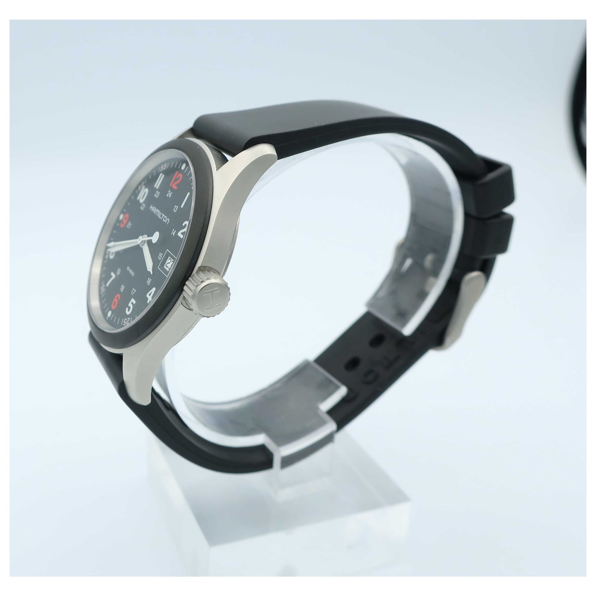 Hamilton Khaki Field Men's Swiss Quartz (Battery-Powered) Watch H68421333-SDV - Image #4