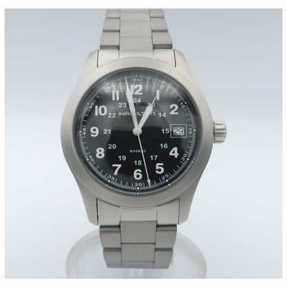 Front view of Hamilton Khaki Field Men's Swiss Quartz (Battery-Powered) Watch H68481133-PO2