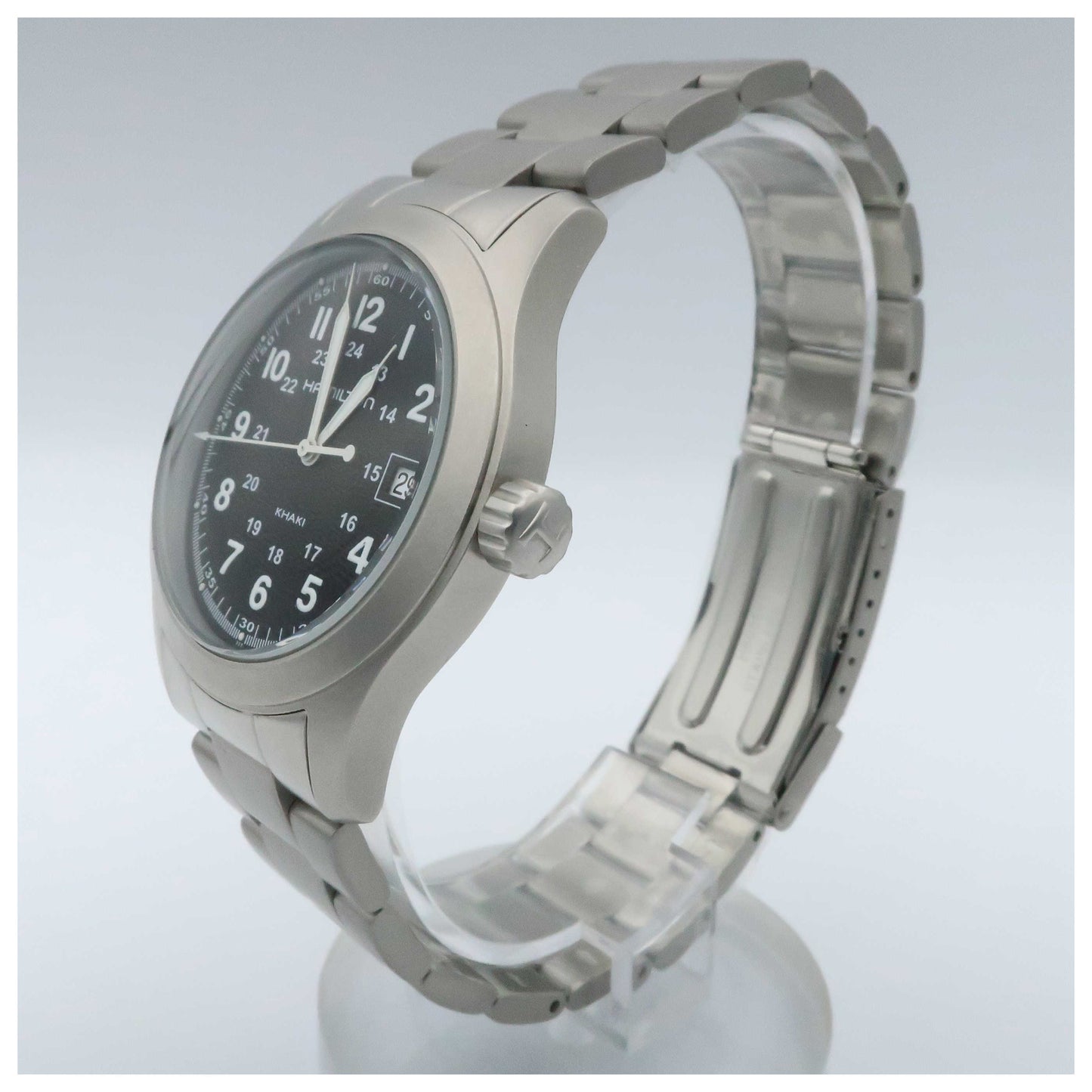 Hamilton Khaki Field Men's Swiss Quartz (Battery-Powered) Watch H68481133-PO2 - Image #4