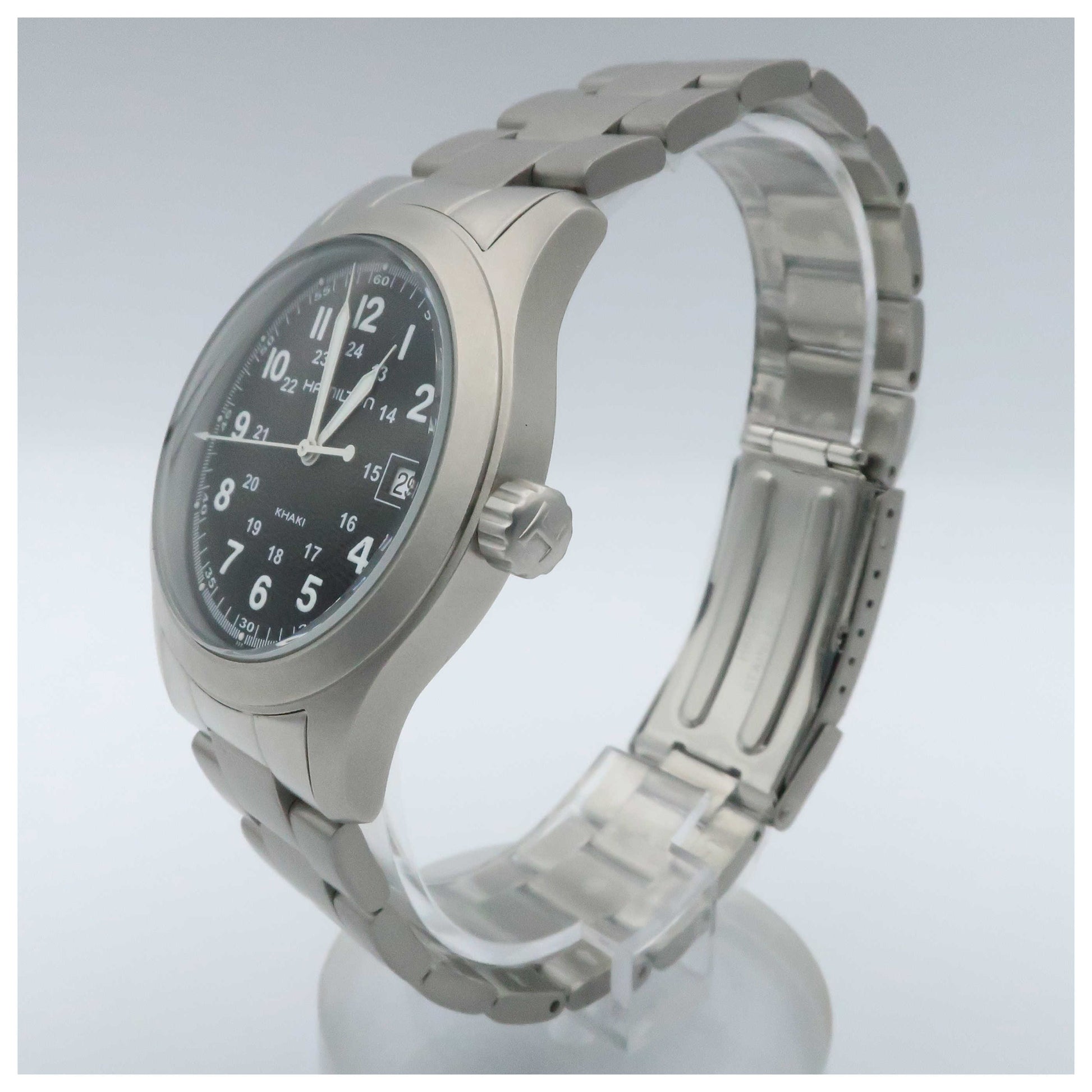 Hamilton Khaki Field Men's Swiss Quartz (Battery-Powered) Watch H68481133-PO2 - Image #4