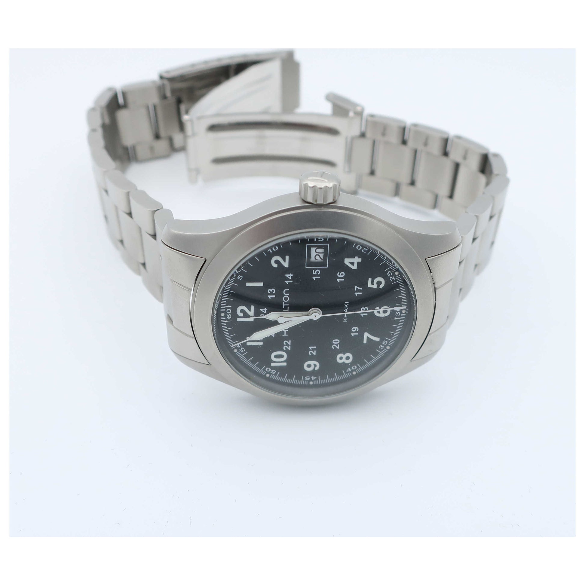 Hamilton Khaki Field Men's Swiss Quartz (Battery-Powered) Watch H68481133-SD3 - Image #8