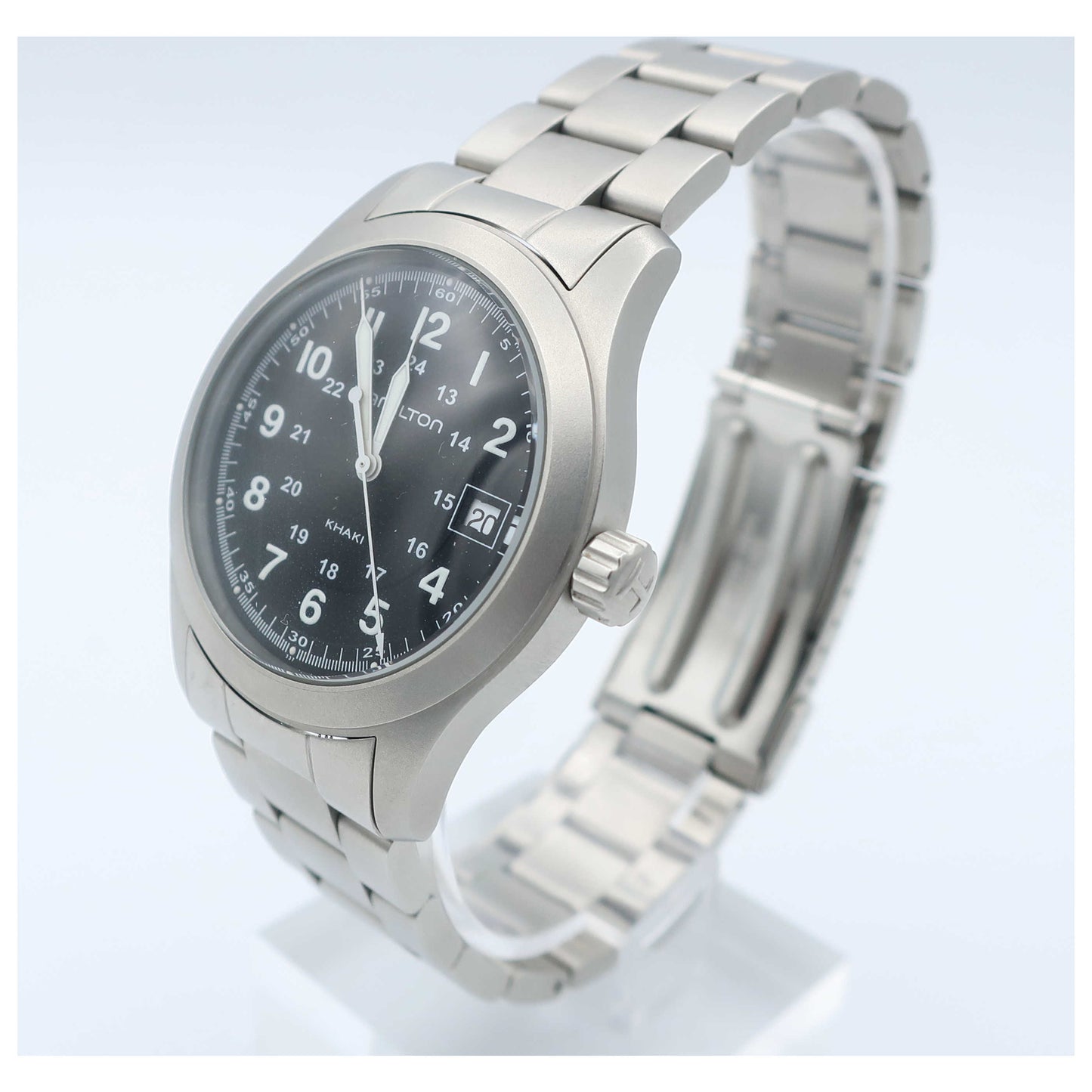 Hamilton Khaki Field Men's Swiss Quartz (Battery-Powered) Watch H68481133-SD3 - Image #4
