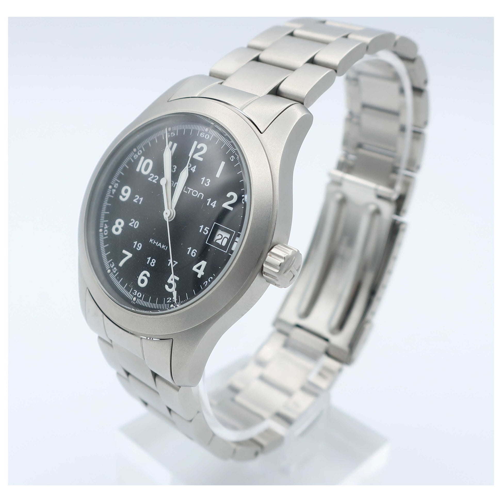 Hamilton Khaki Field Men's Swiss Quartz (Battery-Powered) Watch H68481133-SD3 - Image #4