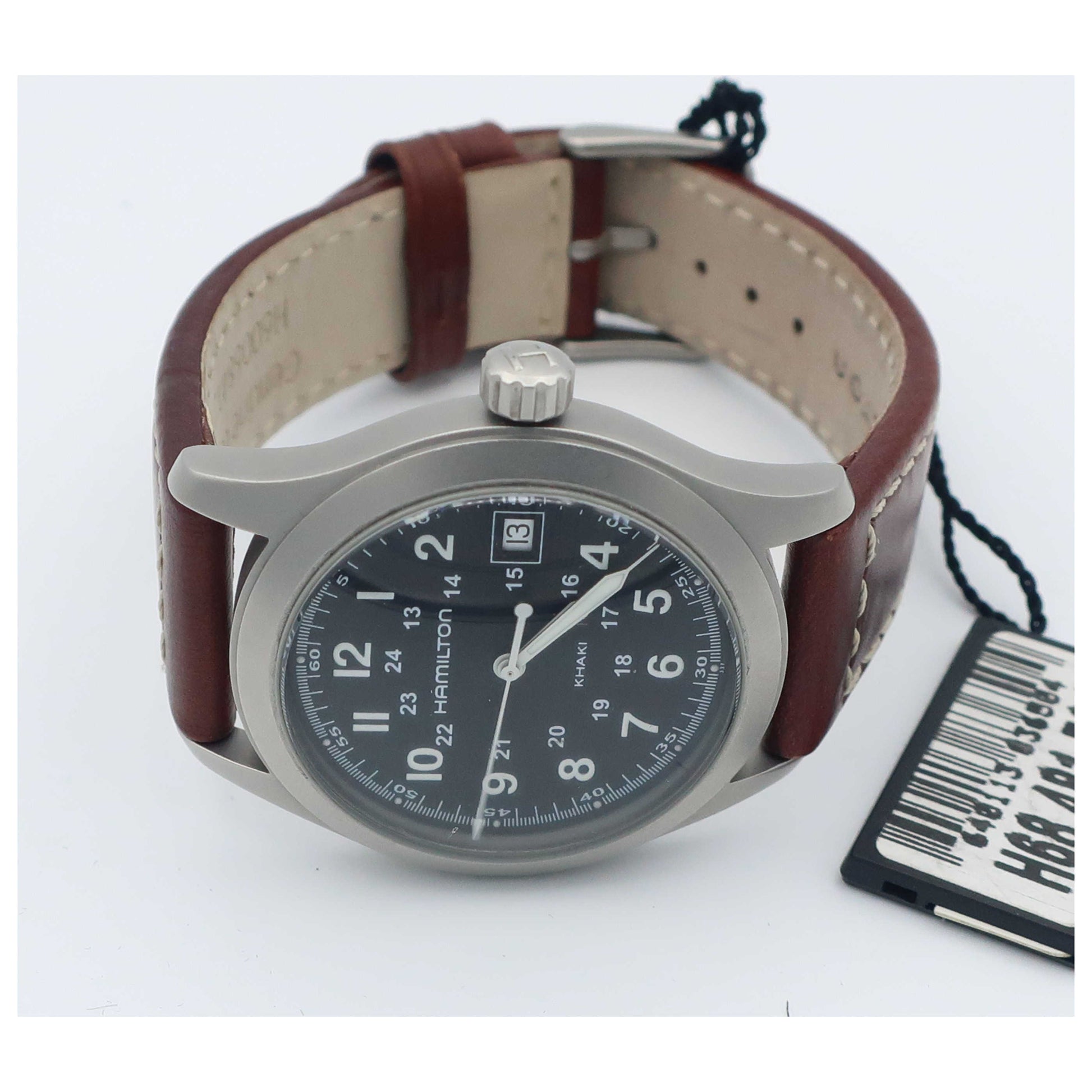 Hamilton Khaki Men's Swiss Quartz (Battery-Powered) Watch H68481533-IV-PO2 - Image #8