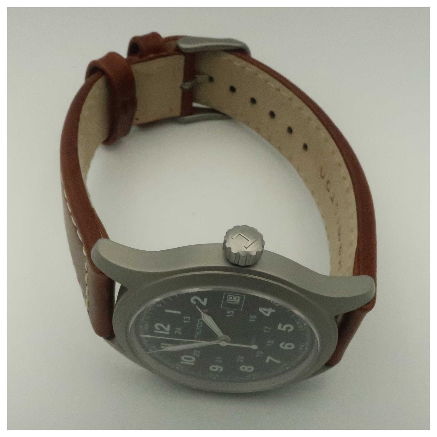 Hamilton Khaki Men's Swiss Quartz (Battery-Powered) Watch H68481533-IV-SDV - Image #8